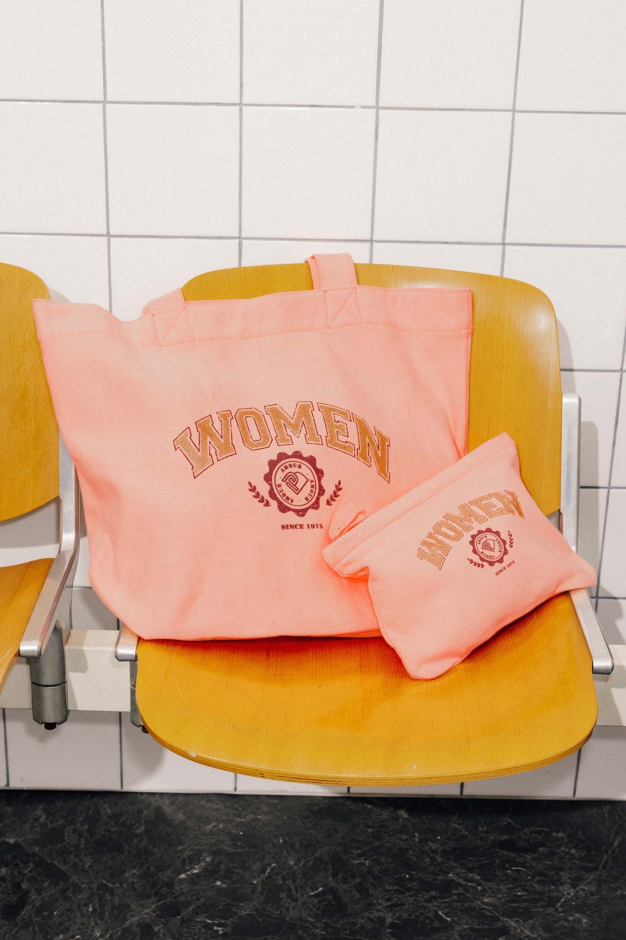 Sweatshirt fabric tote bag