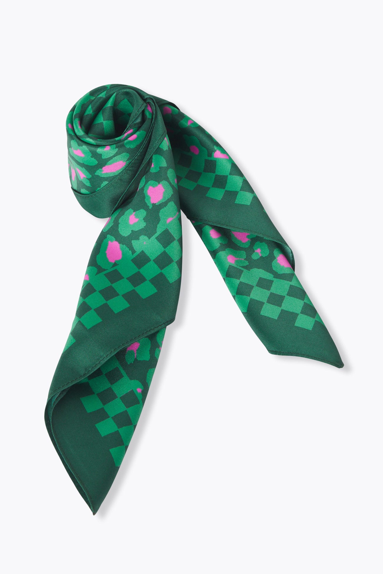 Foulard léopard coloré Femme