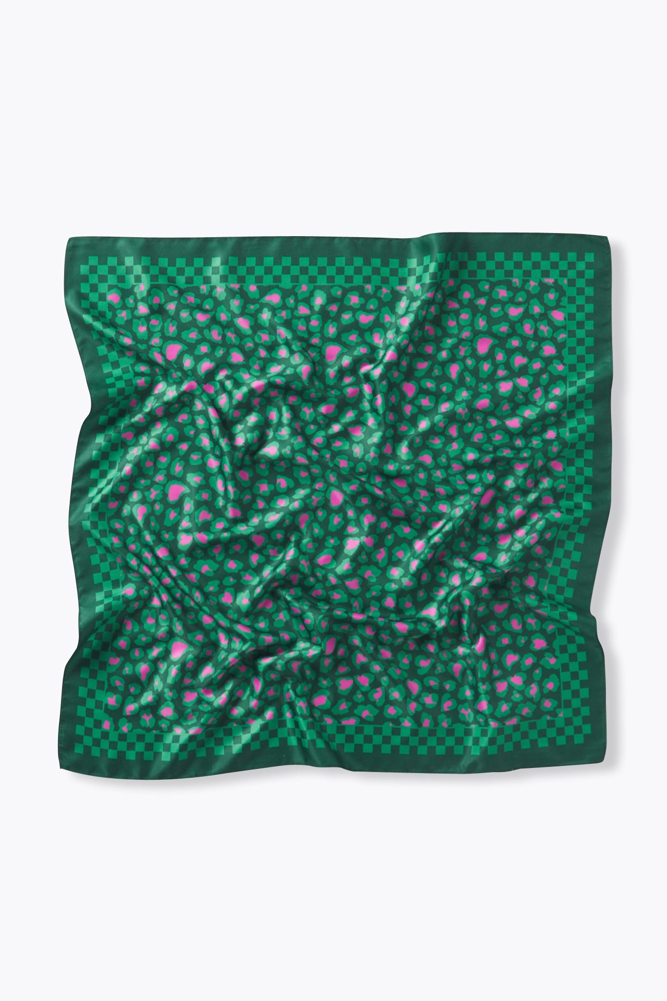Foulard léopard coloré Femme