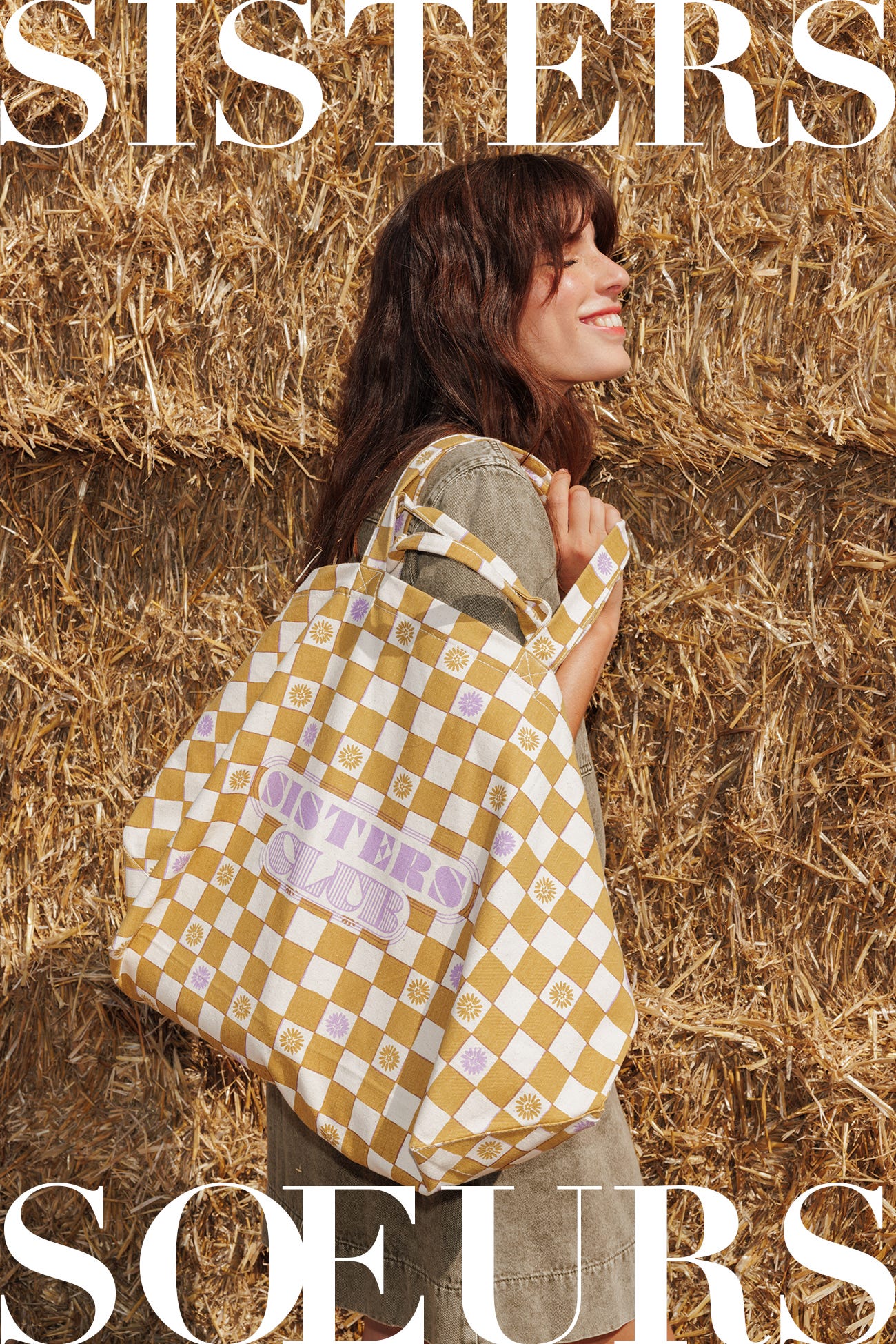 Sac à carreaux SISTERS CLUB