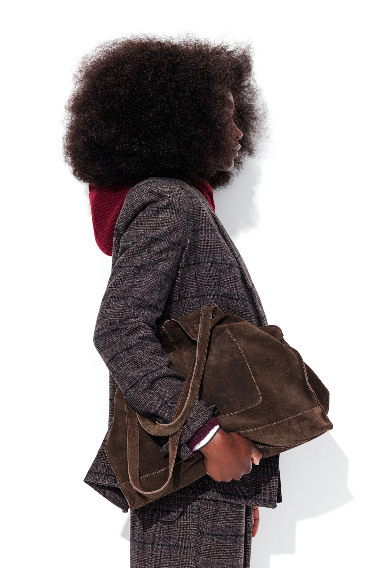 Tote-bag en cuir Femme