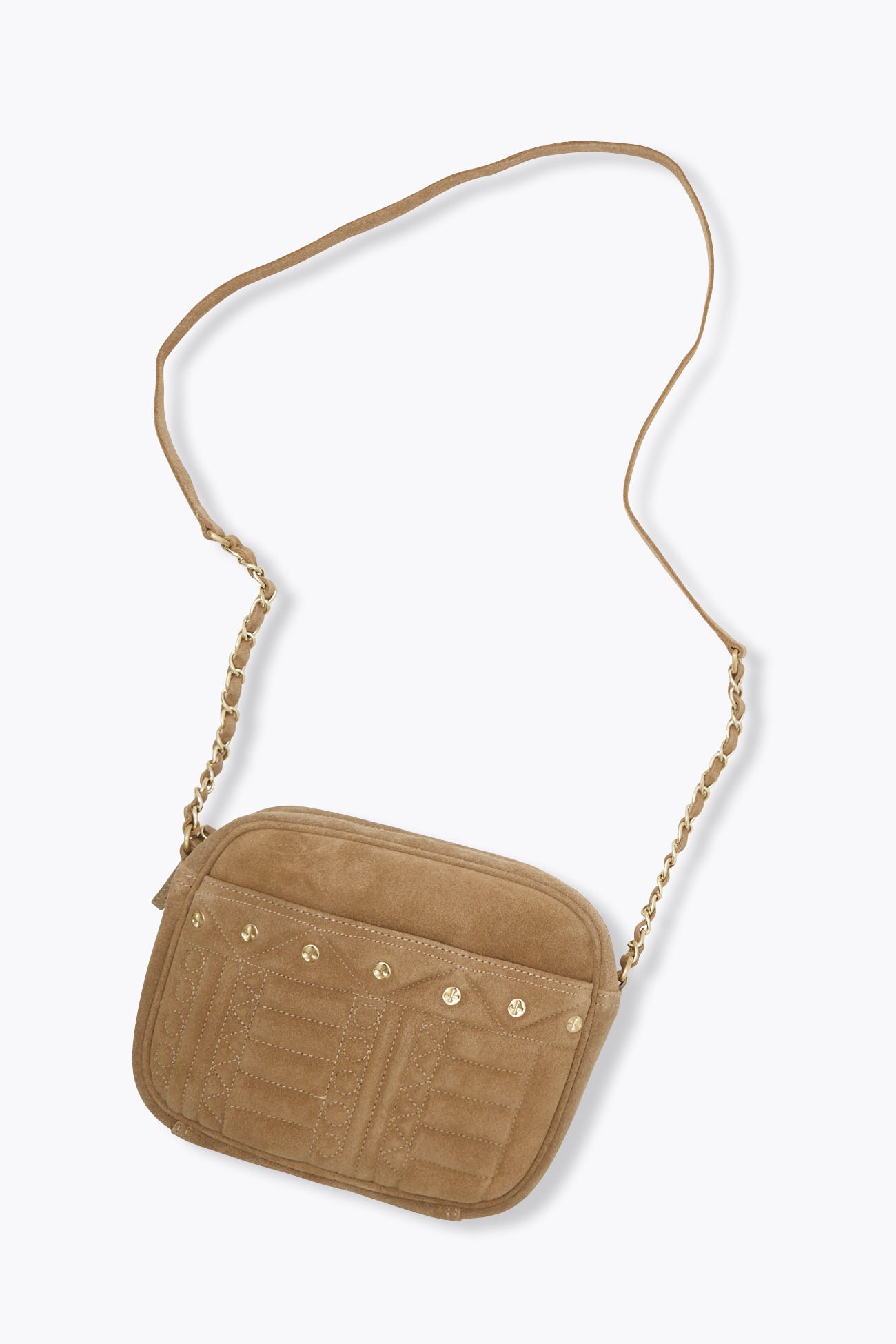 Borsa tracolla trap. in pelle
