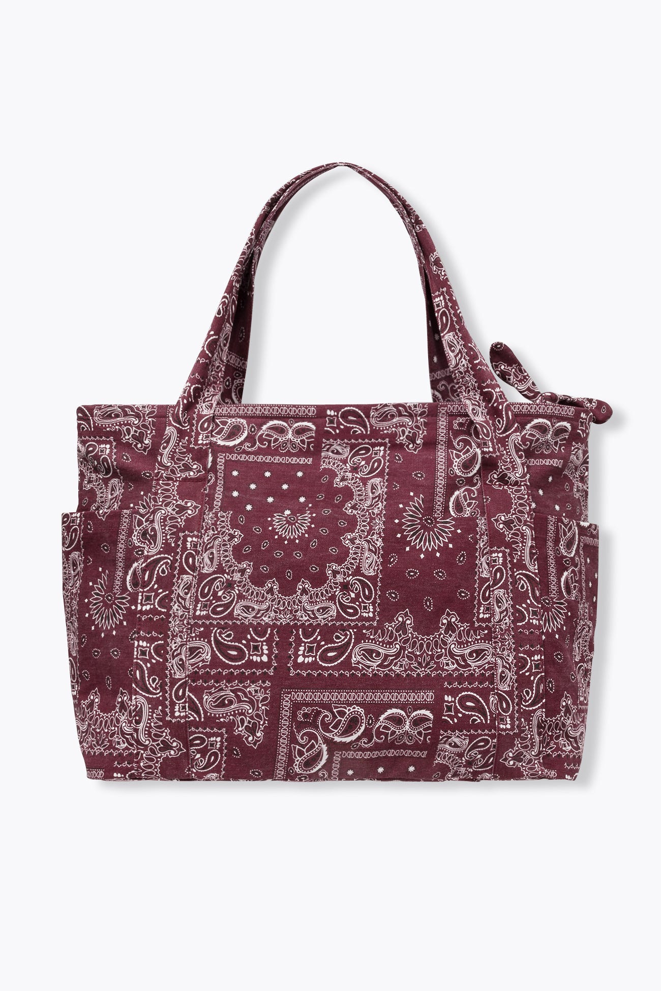 Roomy leopard canvas bag
