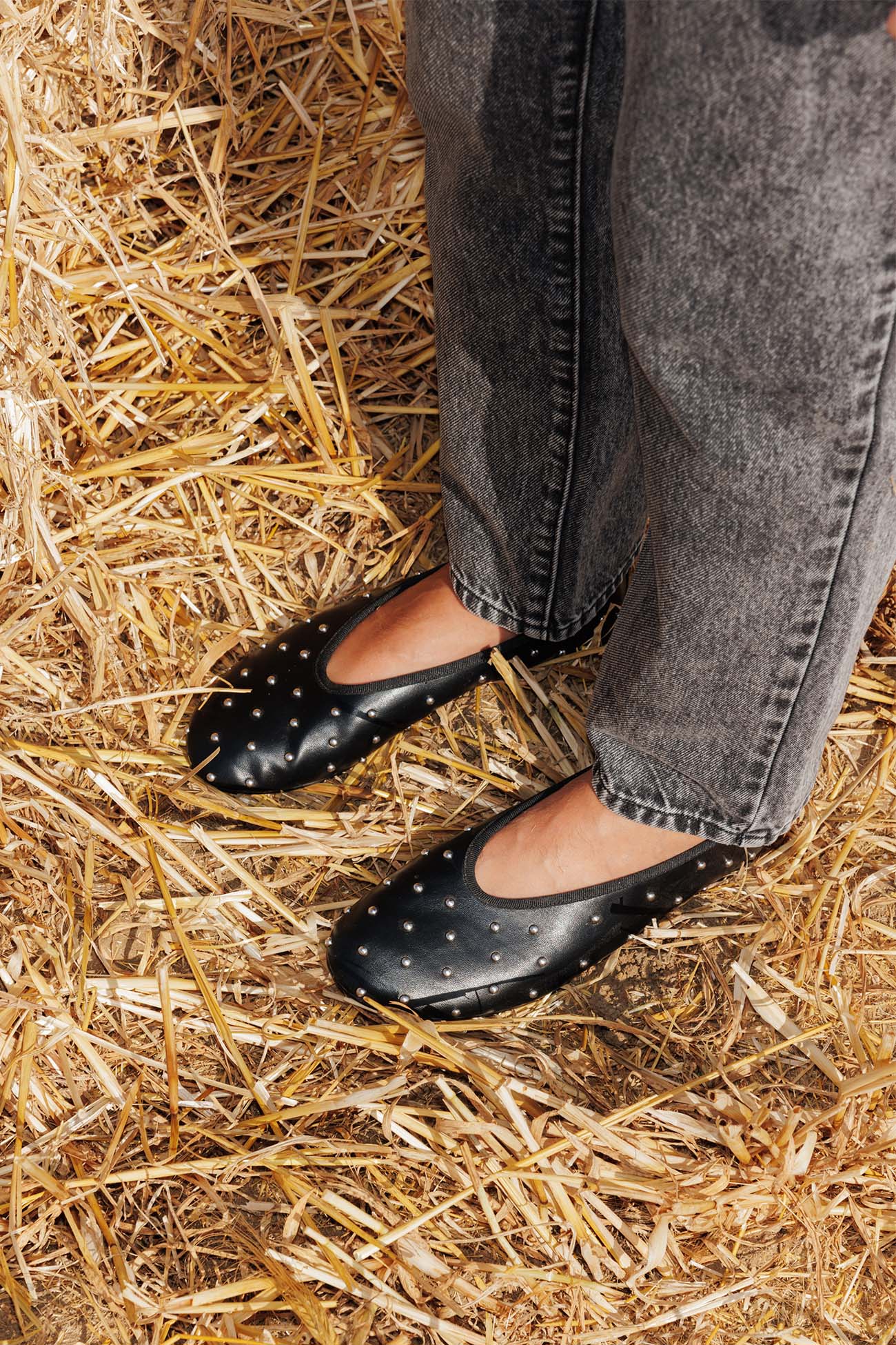 Ballerines cloutées Femme