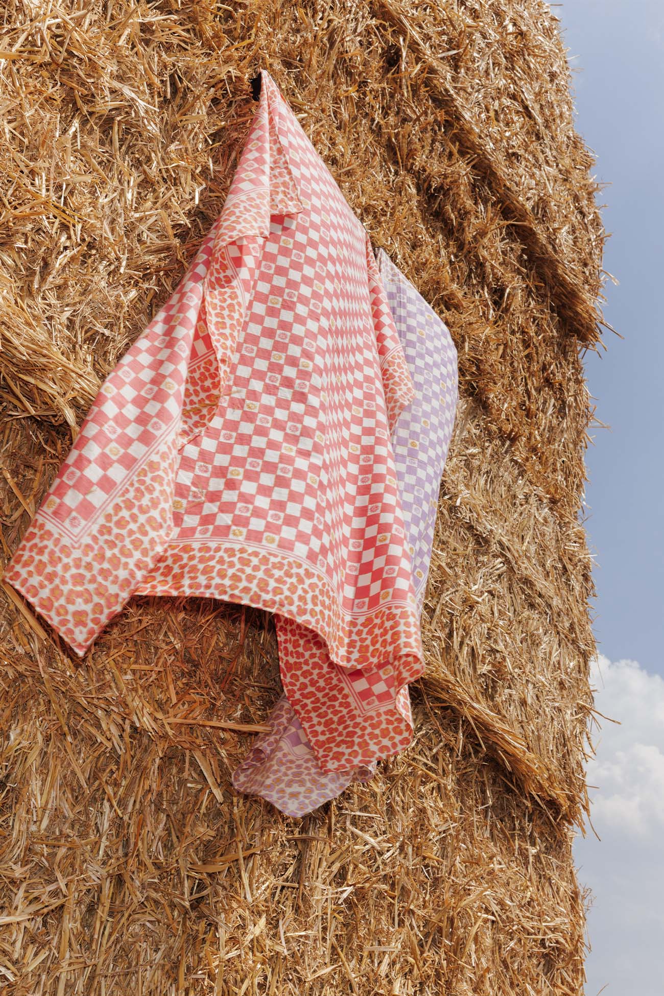 Foulard carré imprimé Femme