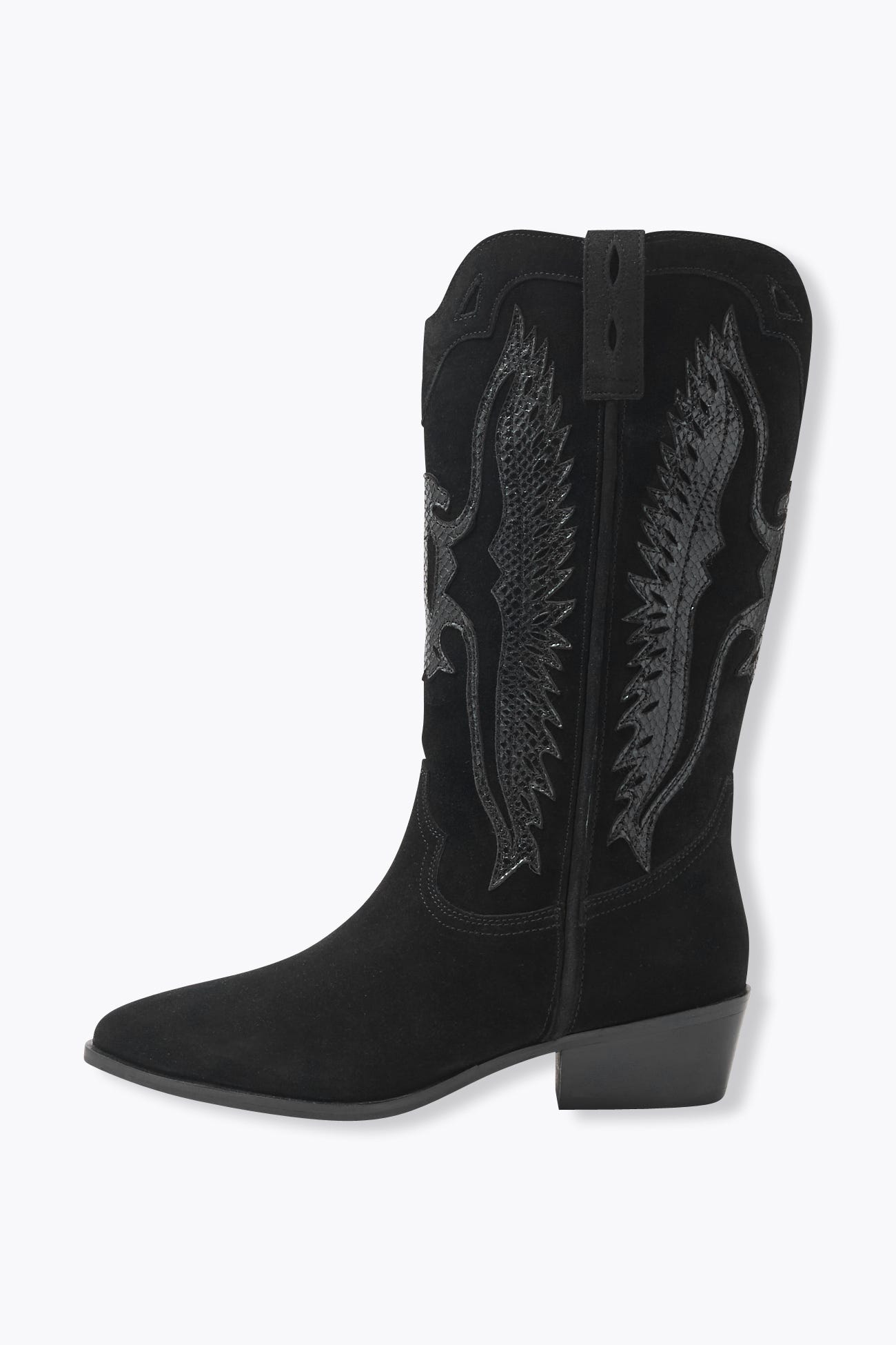 Bottes western en cuir Femme