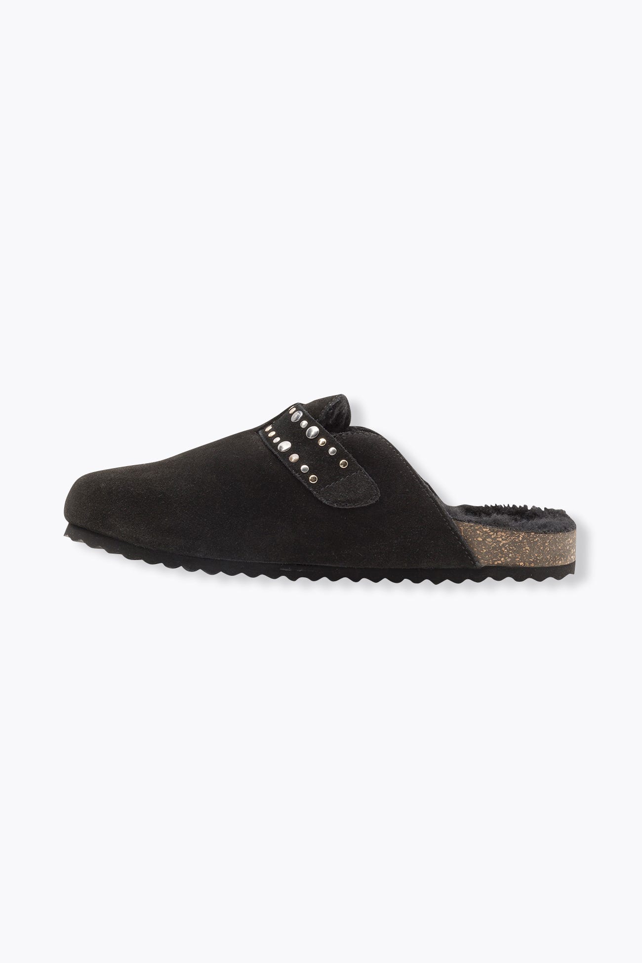 Leather mules