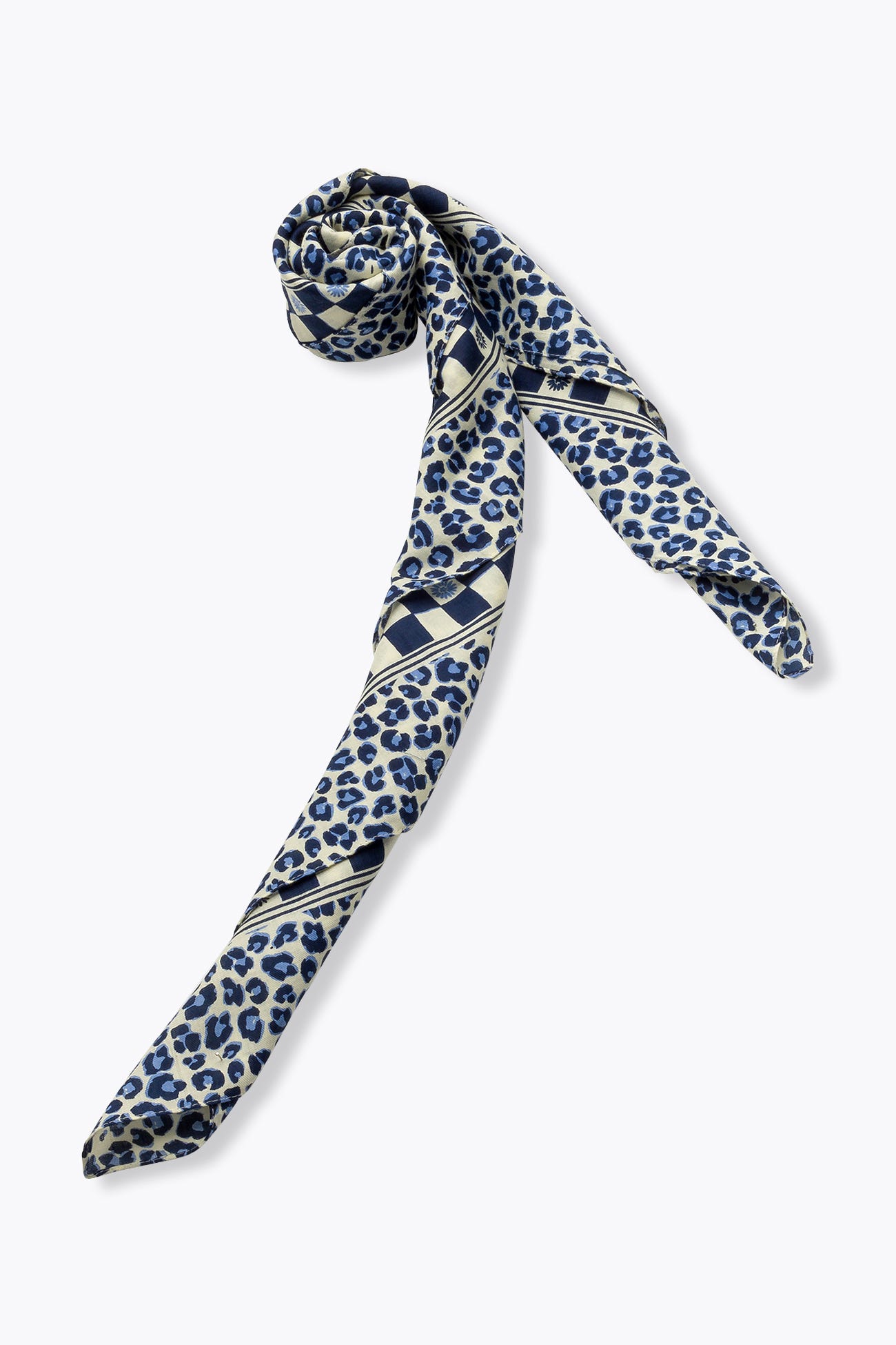 Foulard carré imprimé Femme