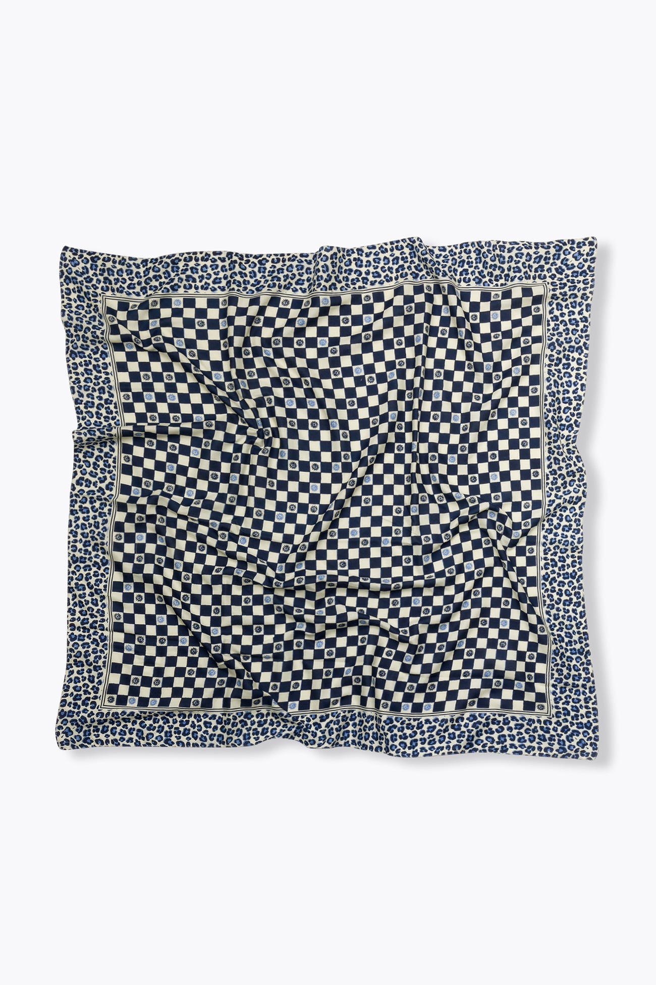 Foulard carré imprimé Femme