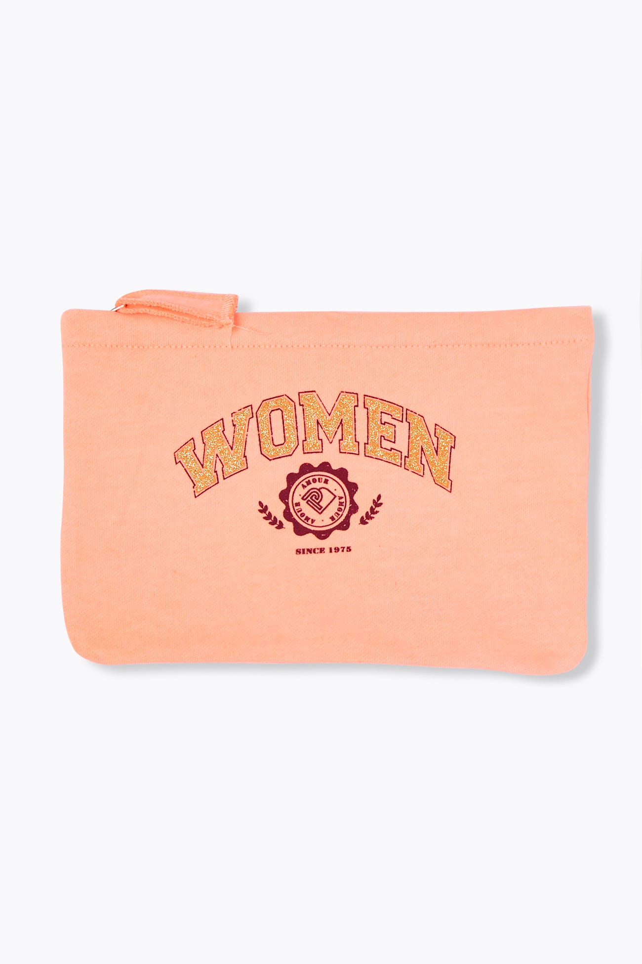 Pochette zippée en molleton