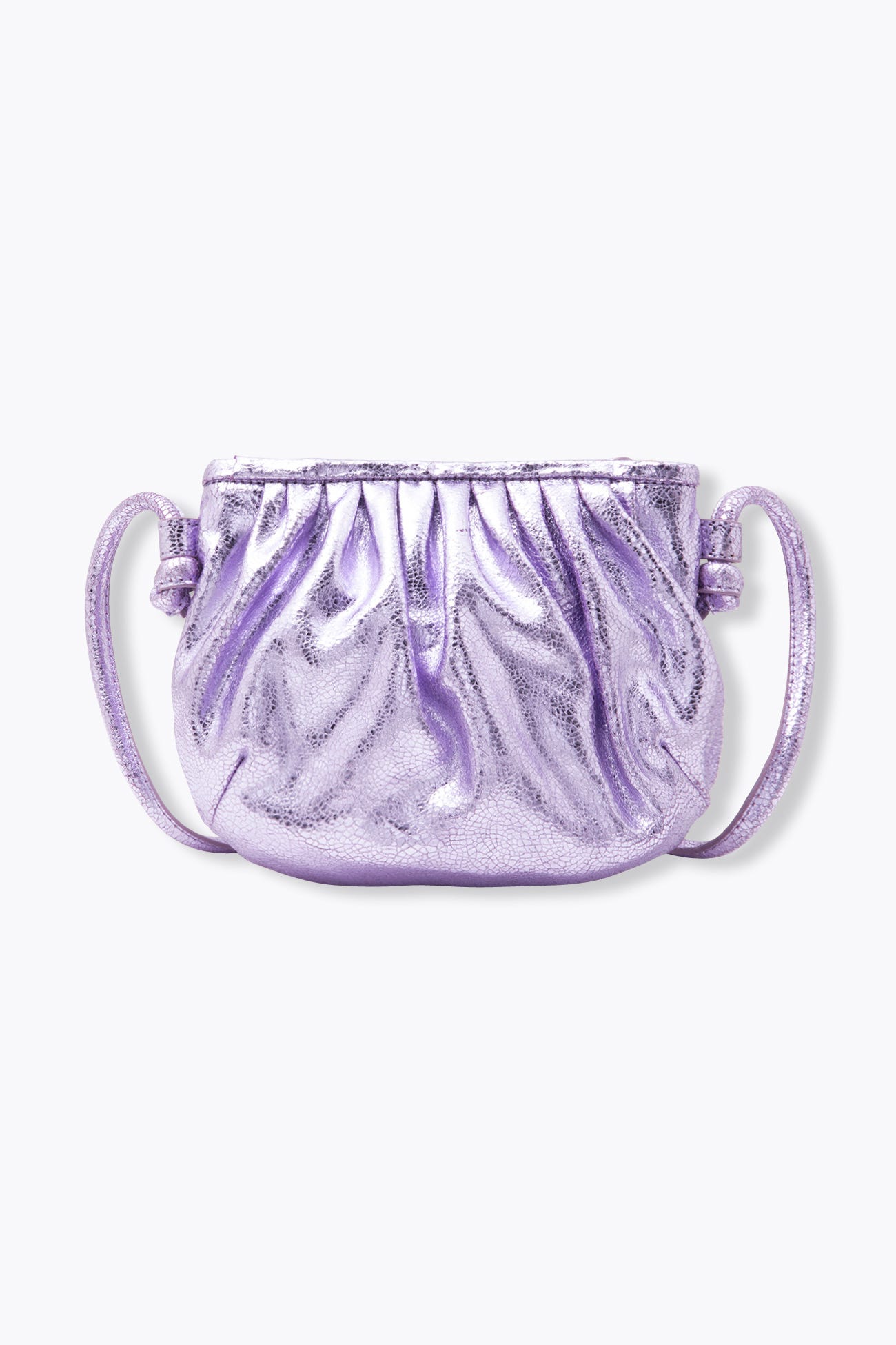 Bolso de piel brillante