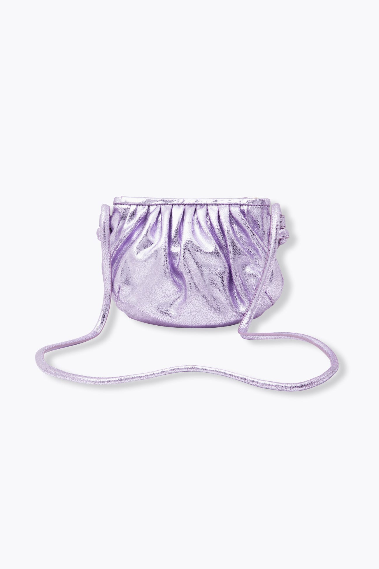 Bolso de piel brillante