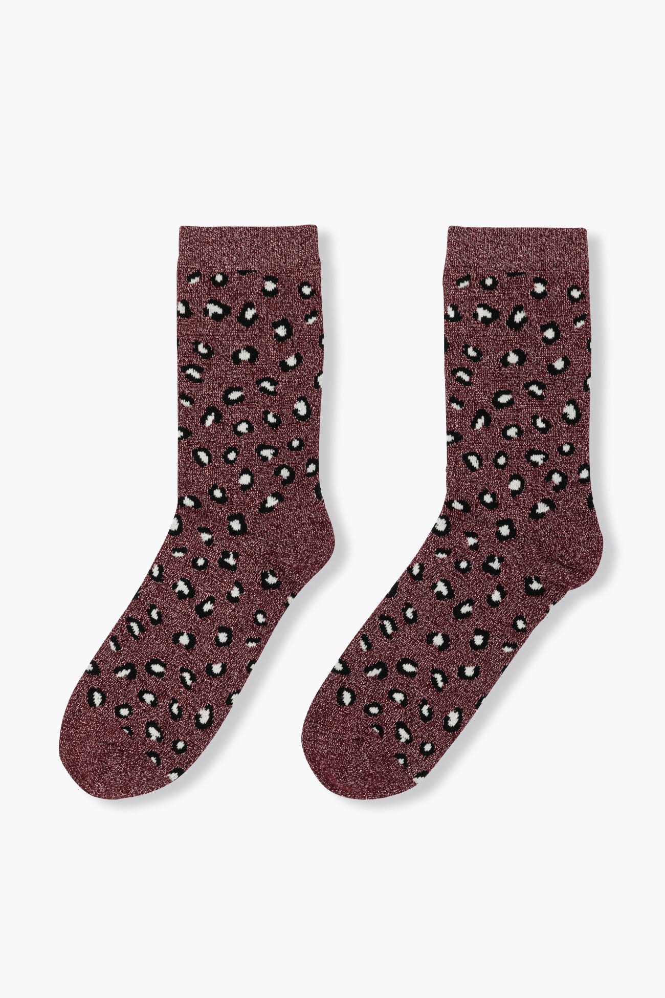 Chaussettes léopard Femme