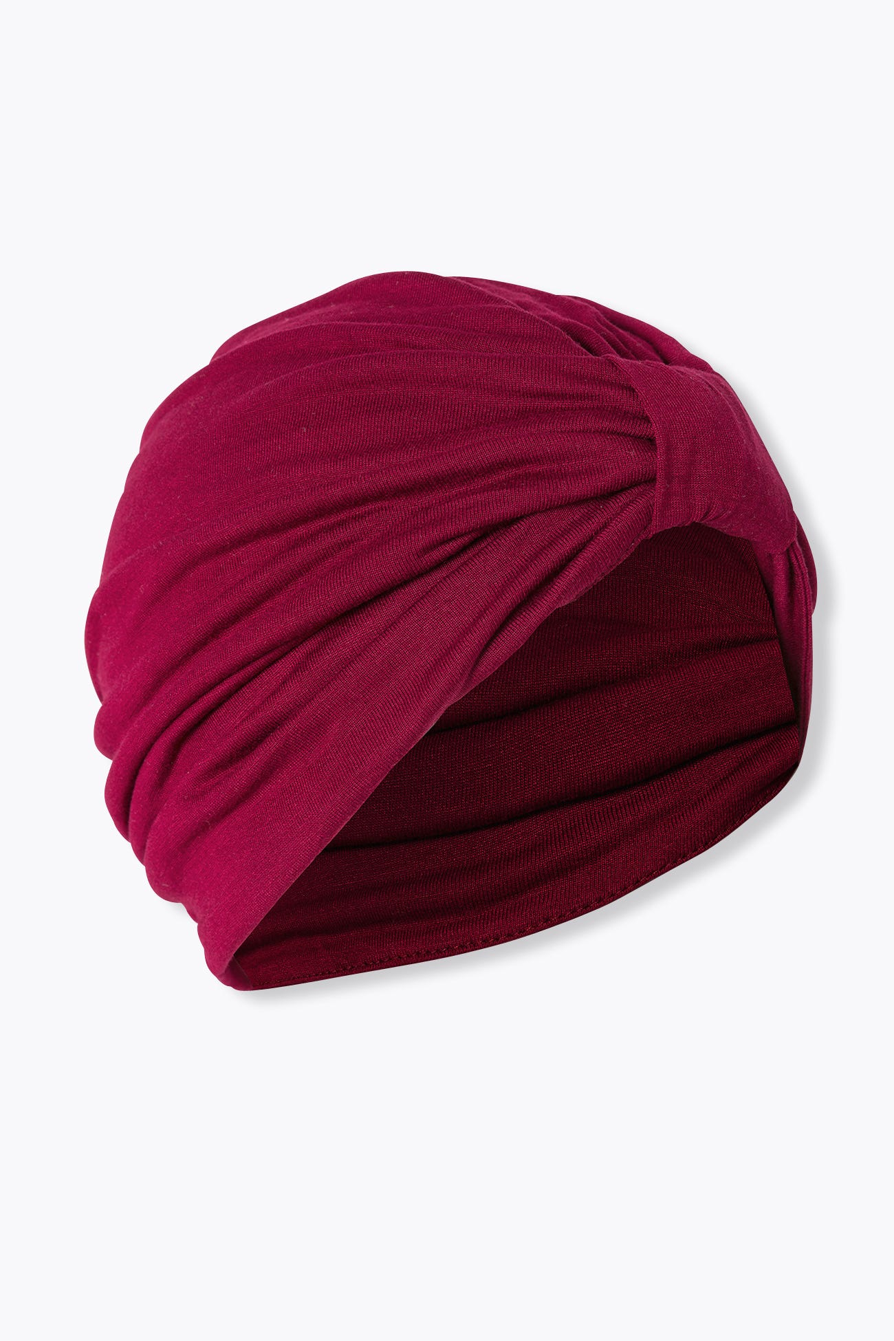 Bonnet-turban en jersey Femme