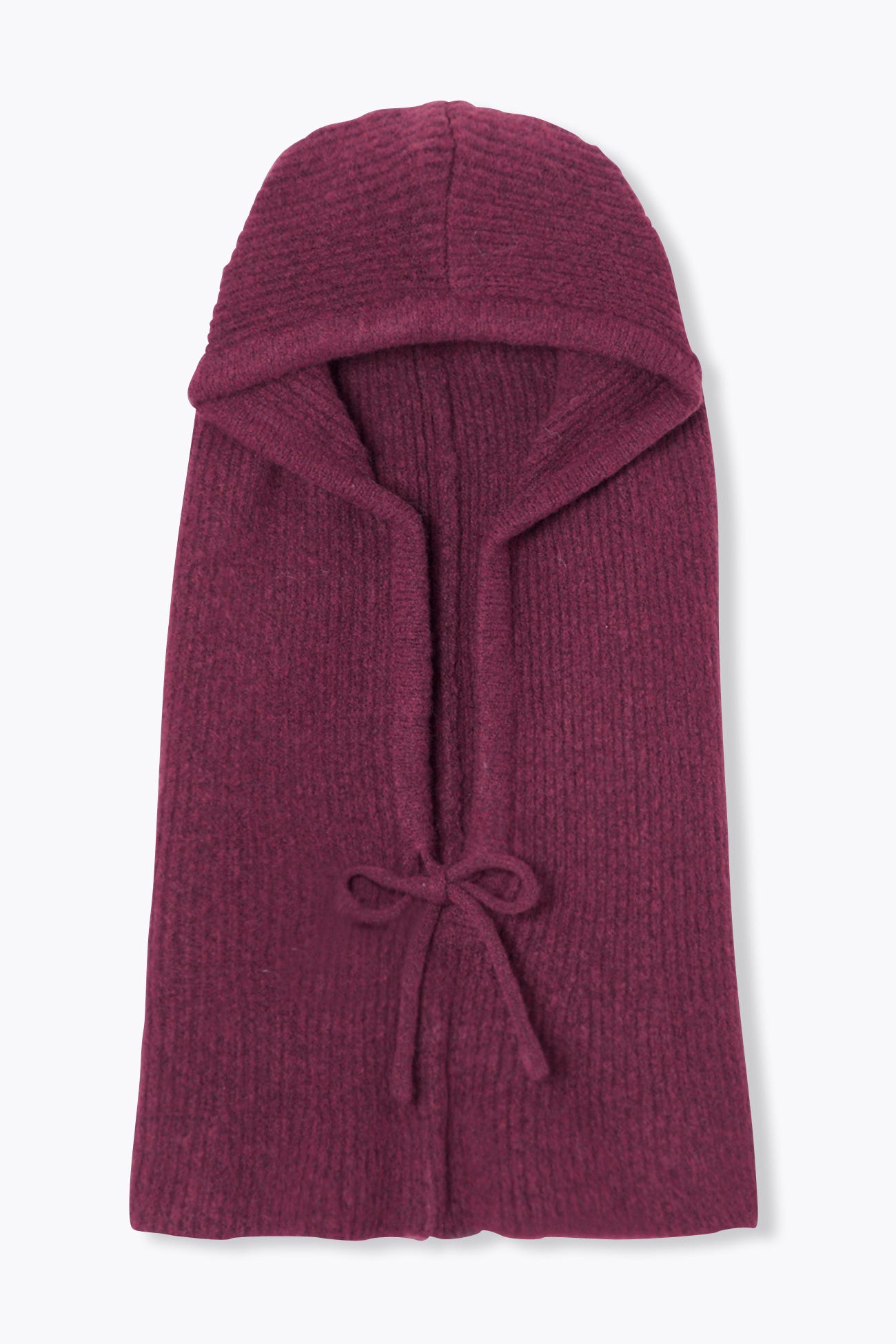 Cagoule oversize côtelée Femme