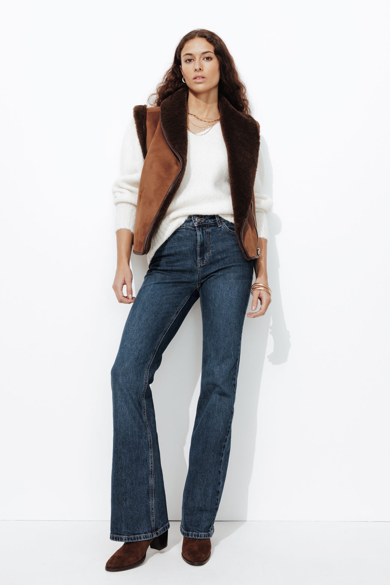 EUGENE jean flare Femme
