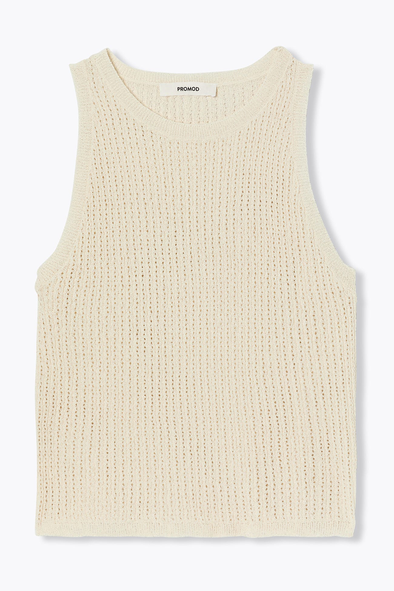 Sleeveless knit top