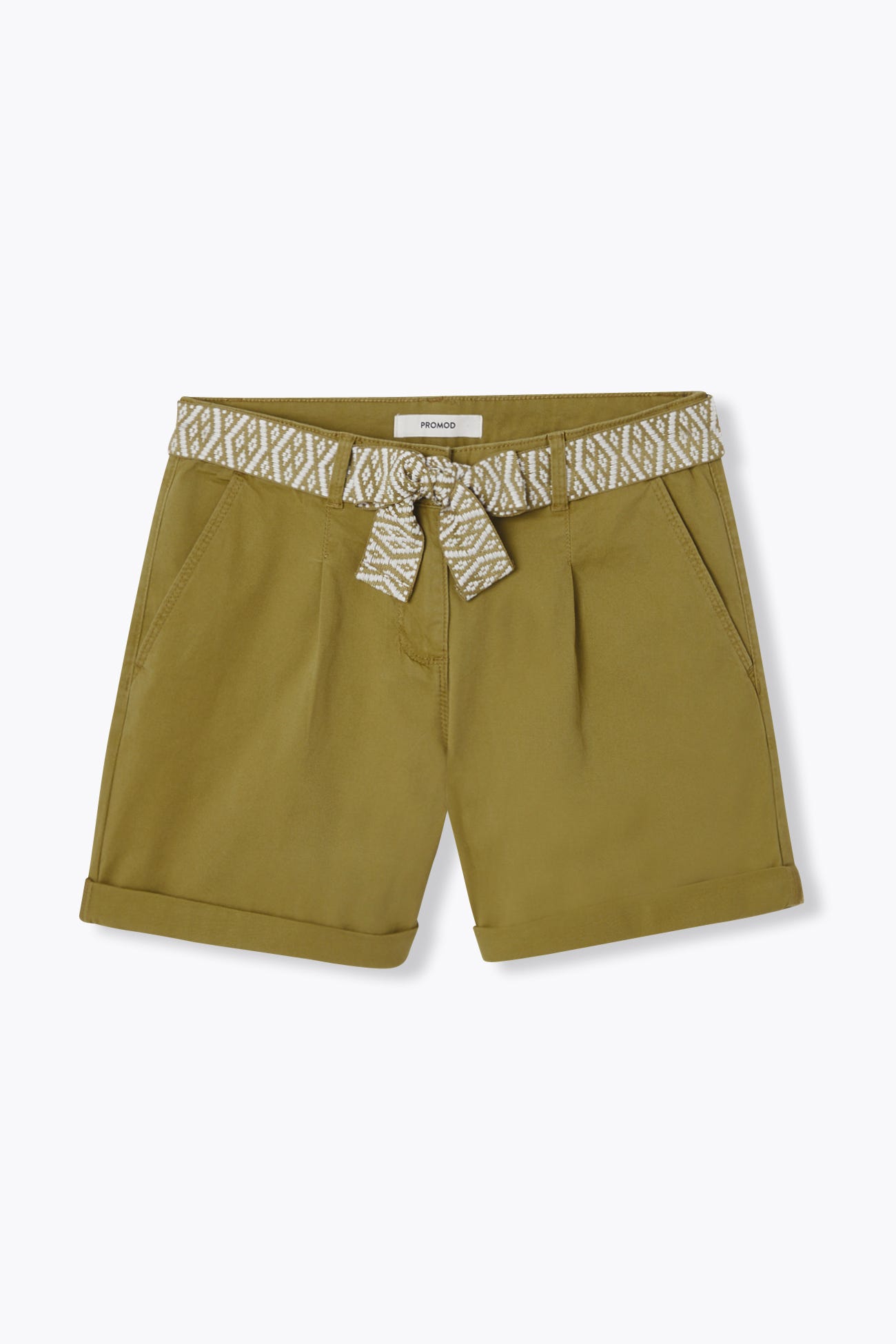 Short pinzas + cinturón