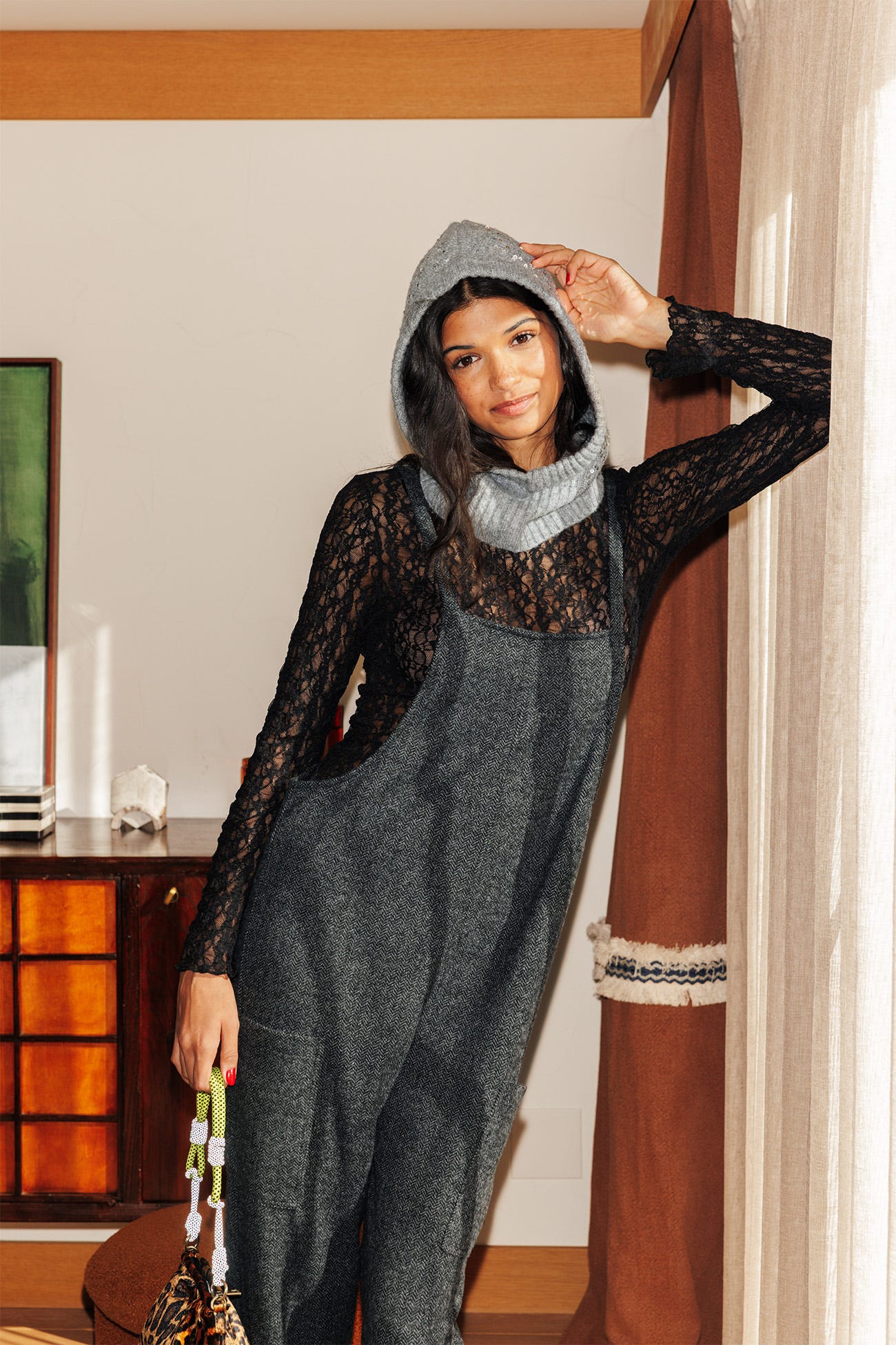 Salopette chevron Femme