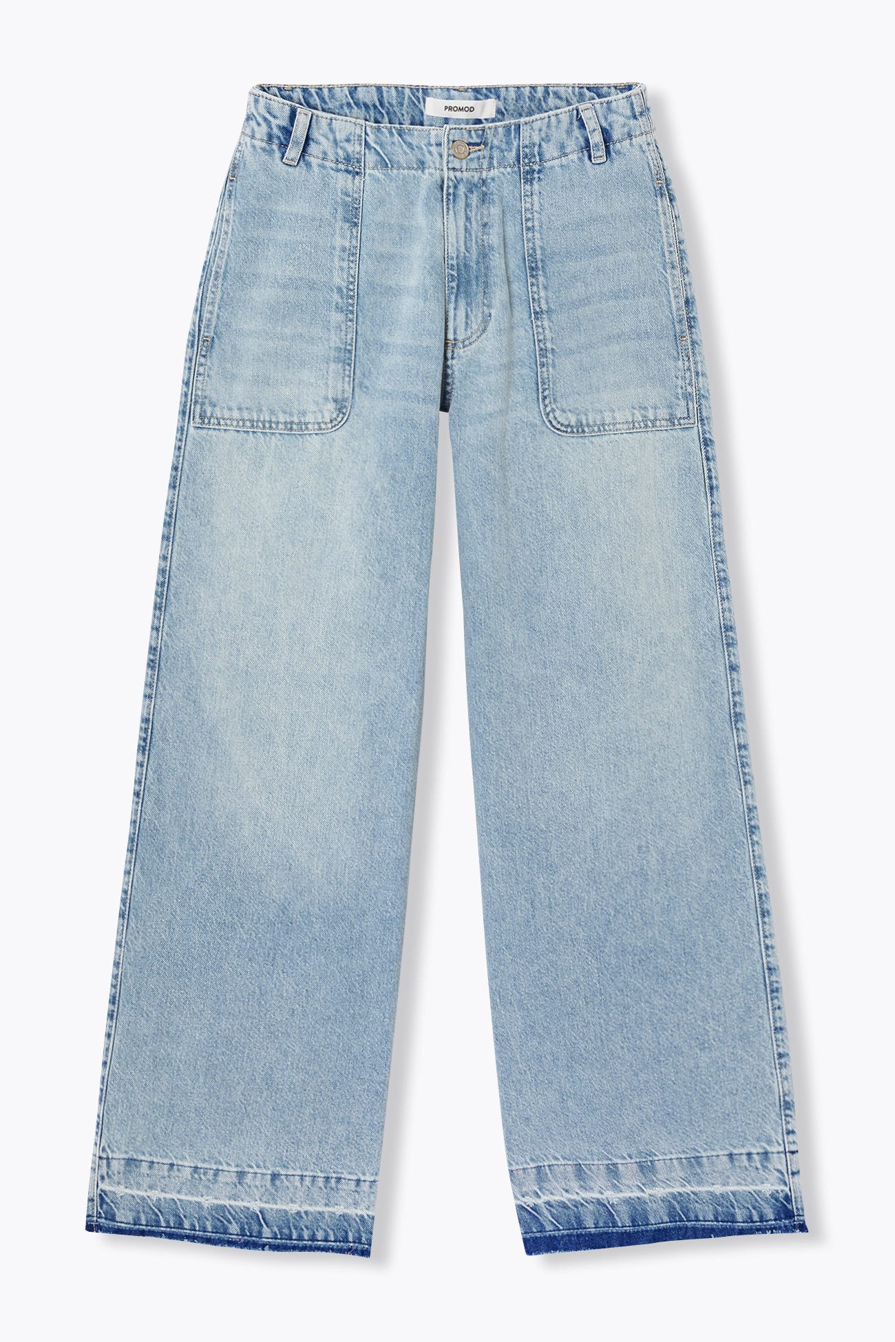 Extraweite Washed out-Jeans