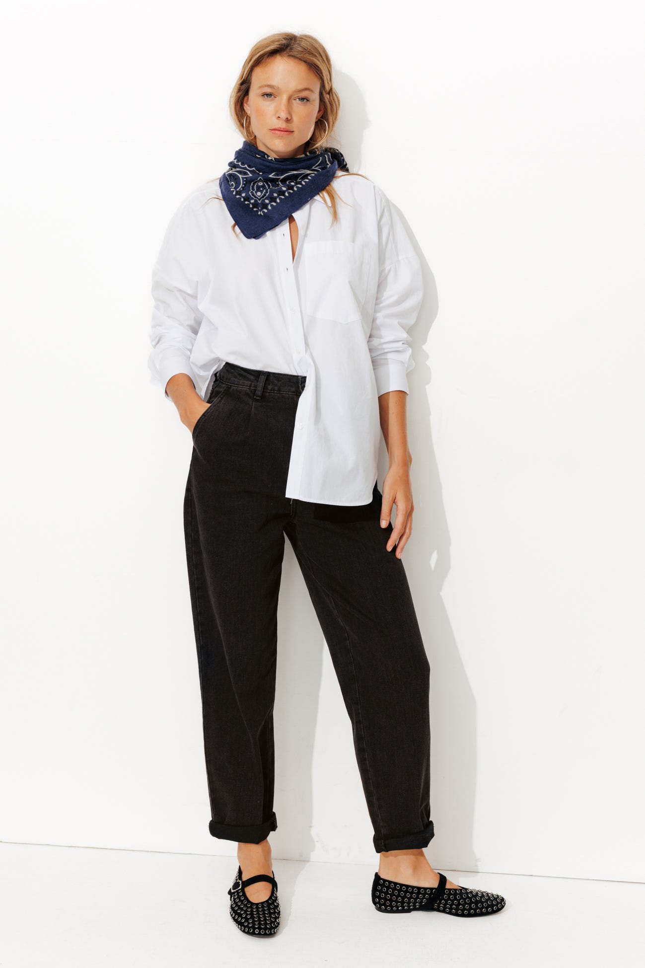 OSCAR jean slouchy Femme