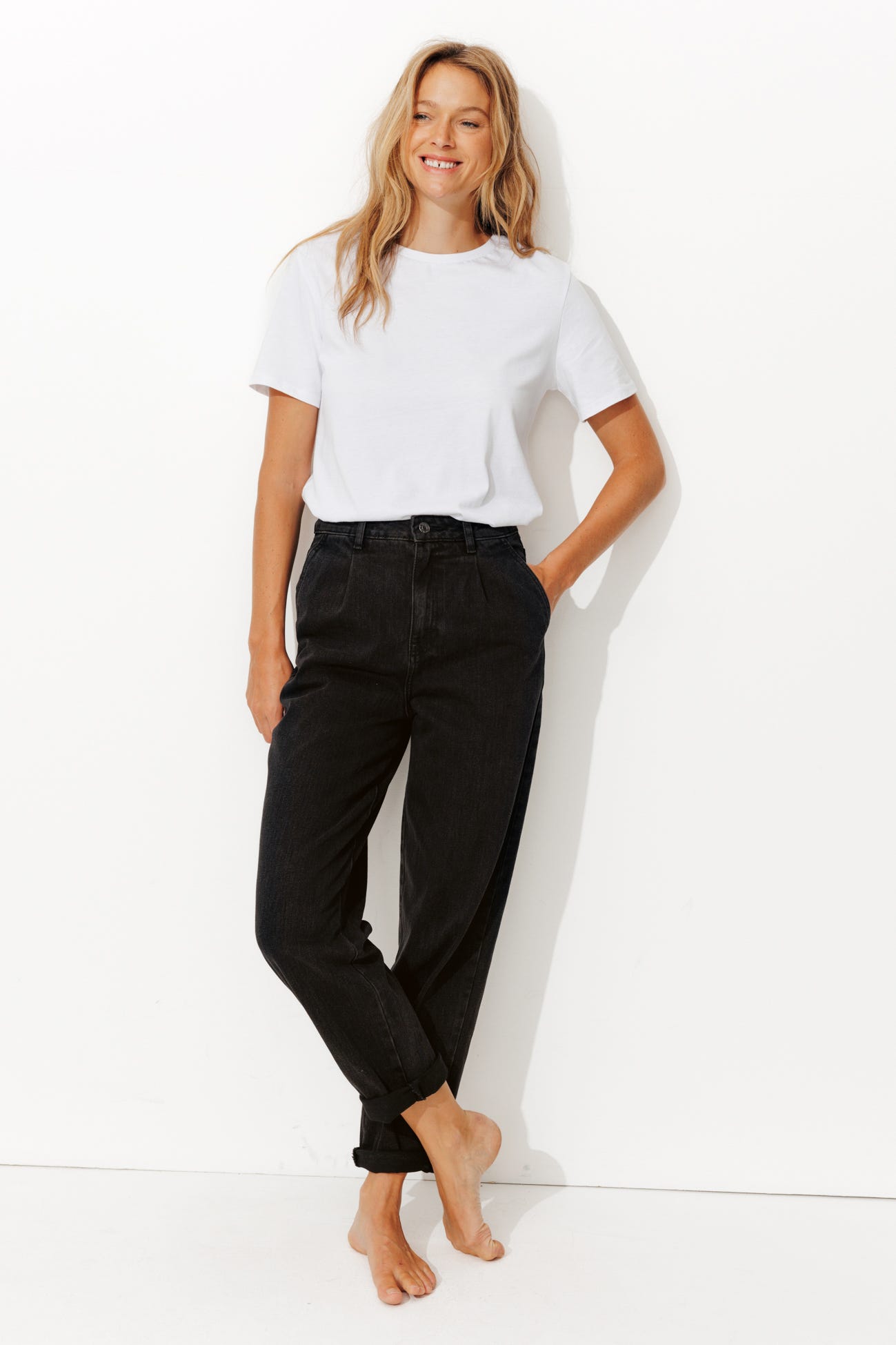 OSCAR jean slouchy Femme