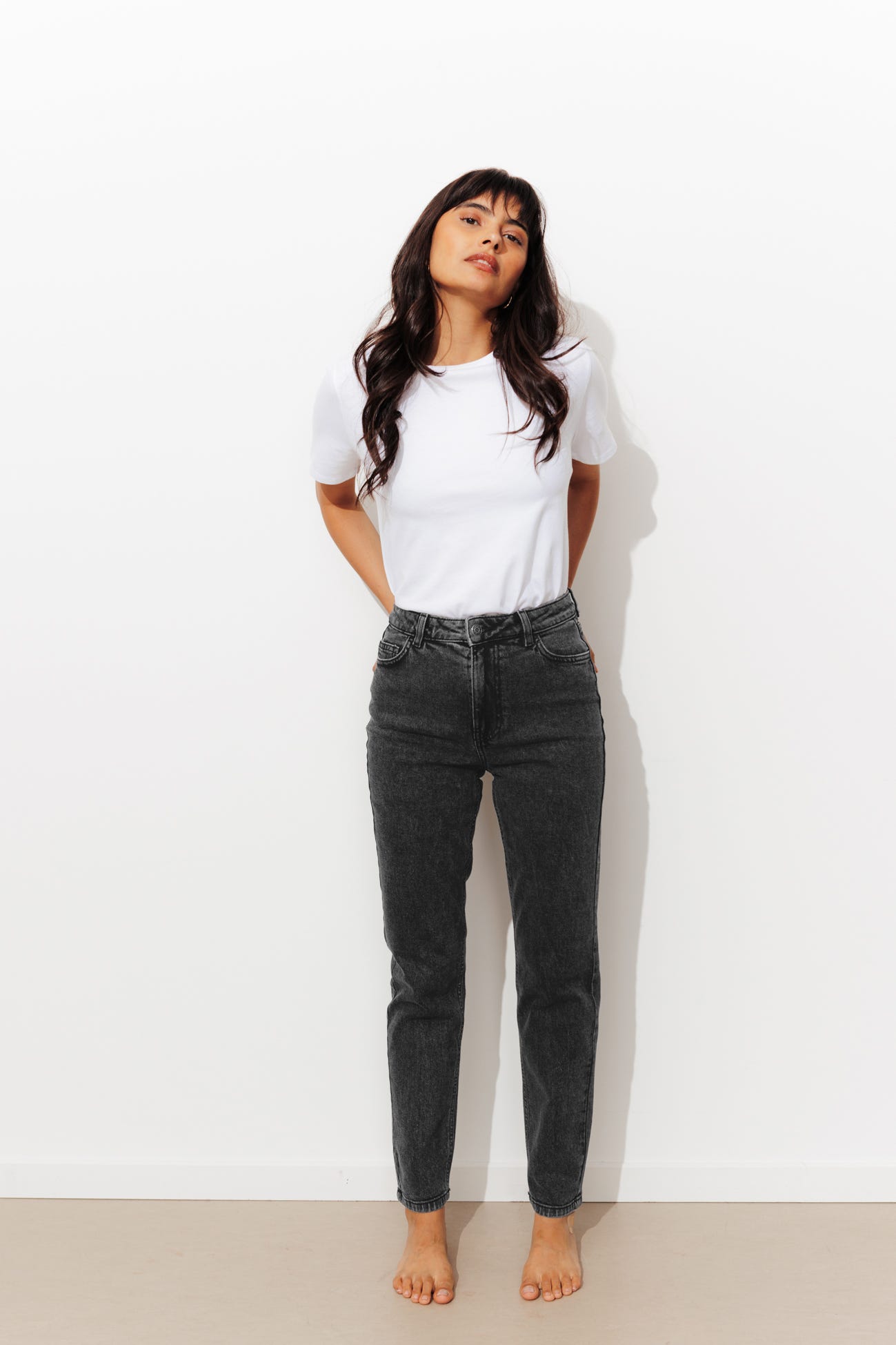 Jean mom talle alto MARCEL