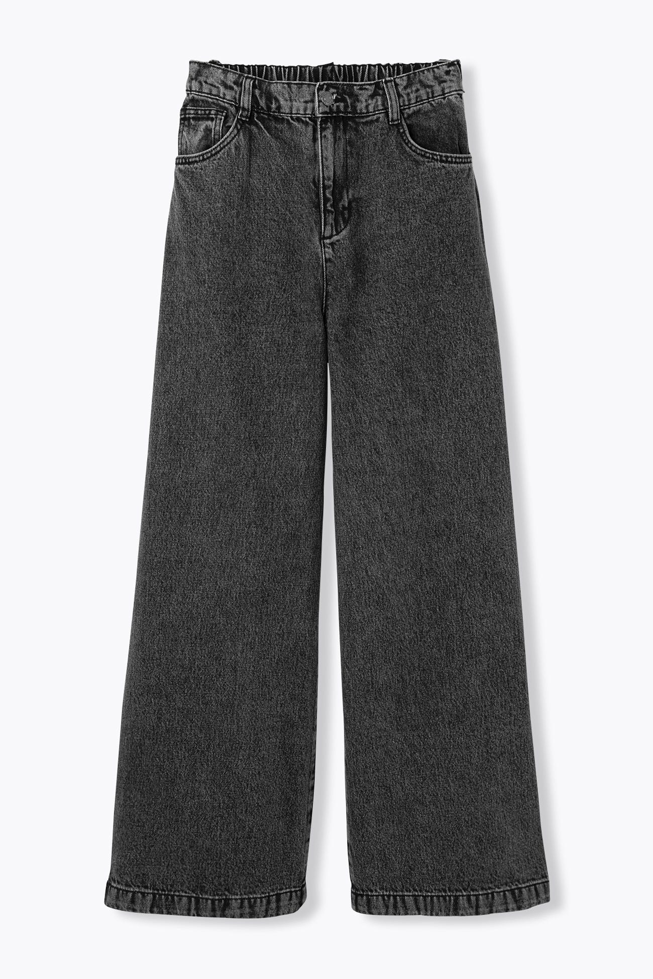 Weite High Waist-Jeans
