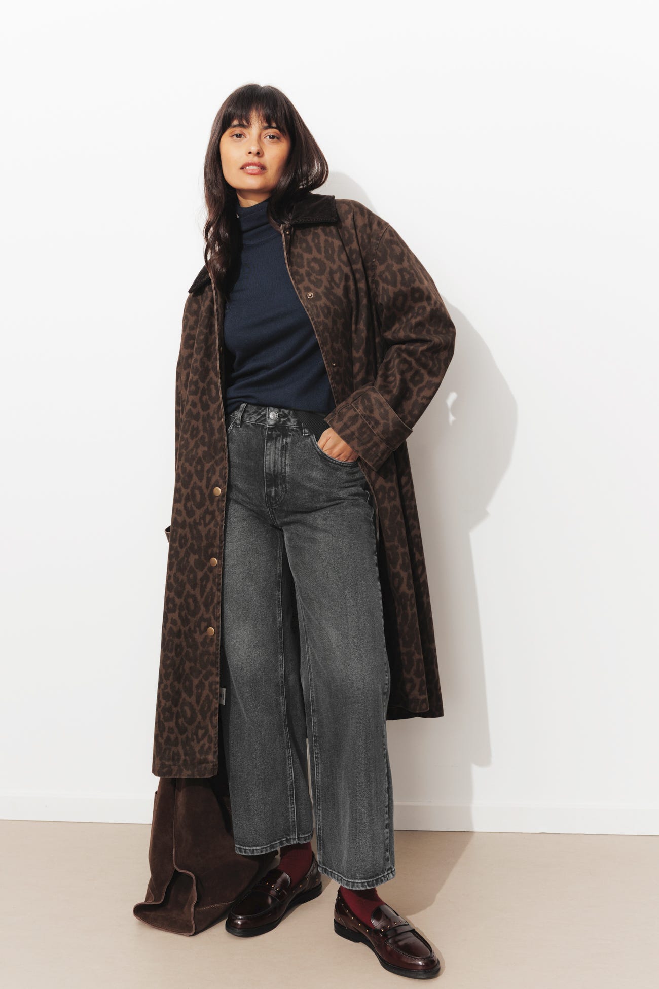 Jean droit 7/8è Femme