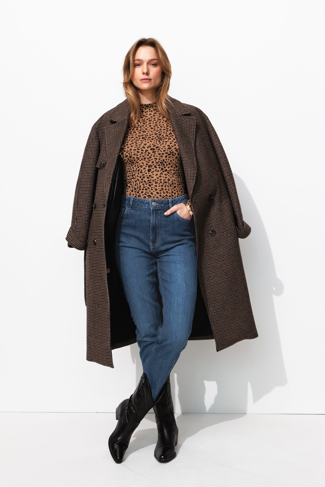 MARCEL jean mom taille haute