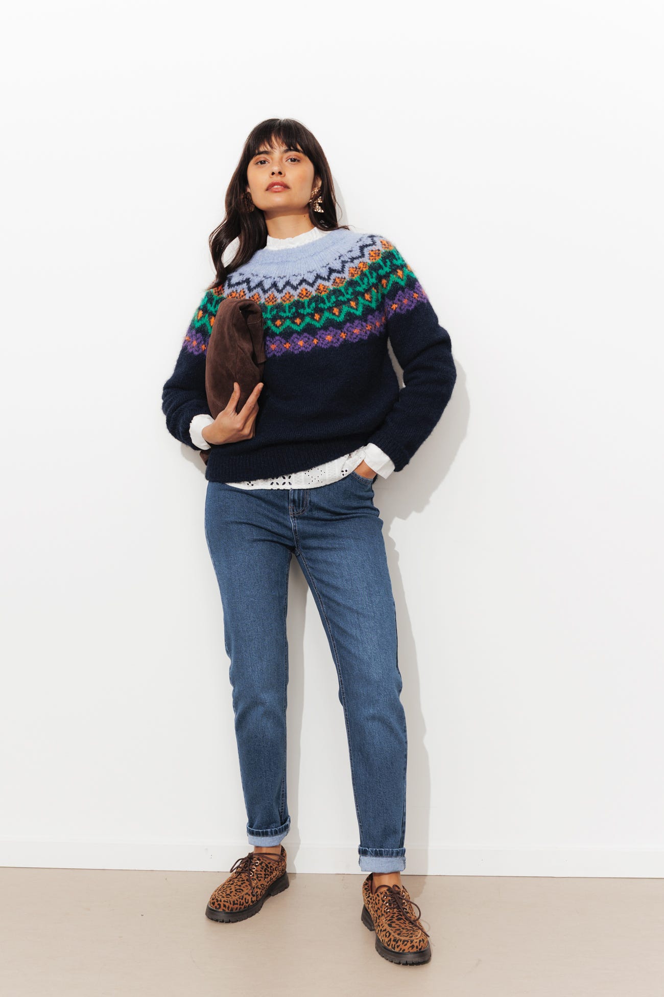 Jean mom talle alto MARCEL