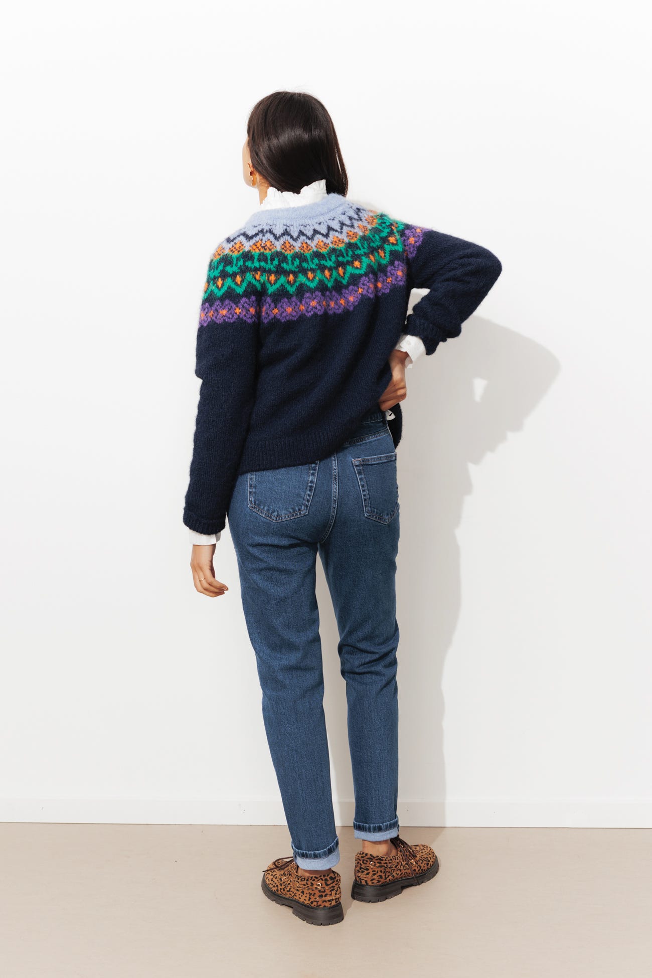 Jean mom talle alto MARCEL