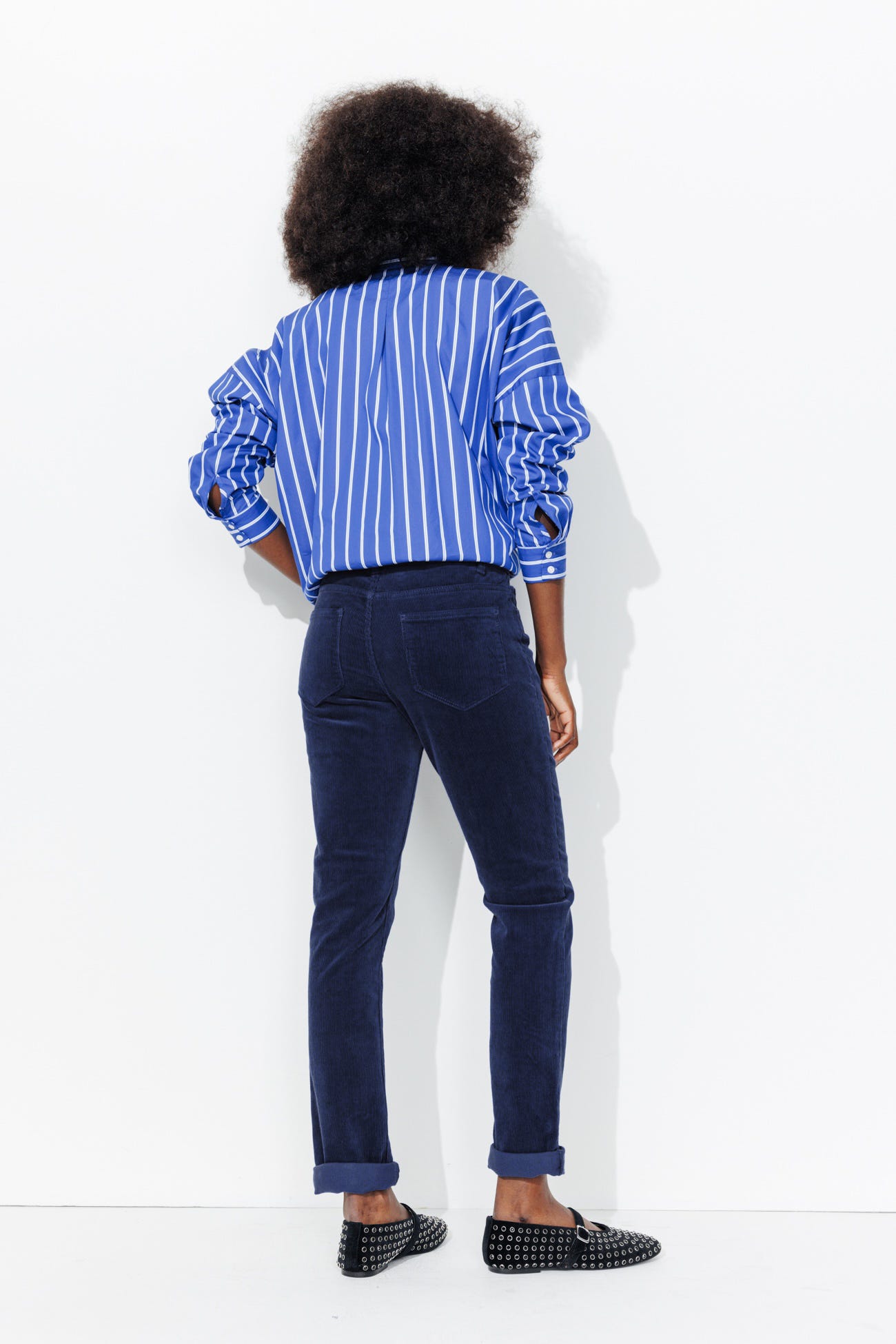 Pantaloni LUCIEN in velluto