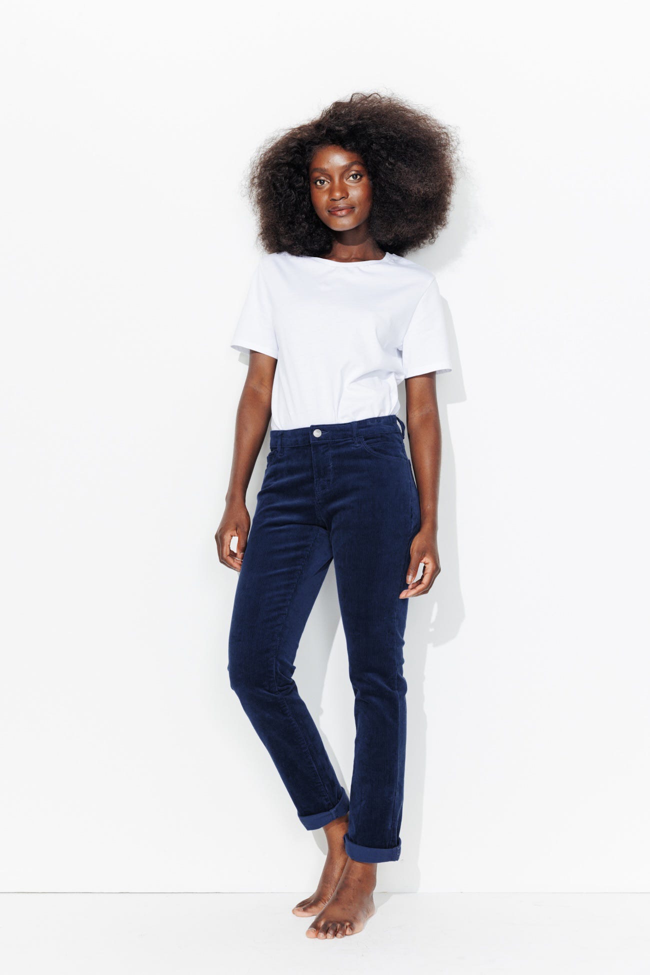 Pantaloni LUCIEN in velluto