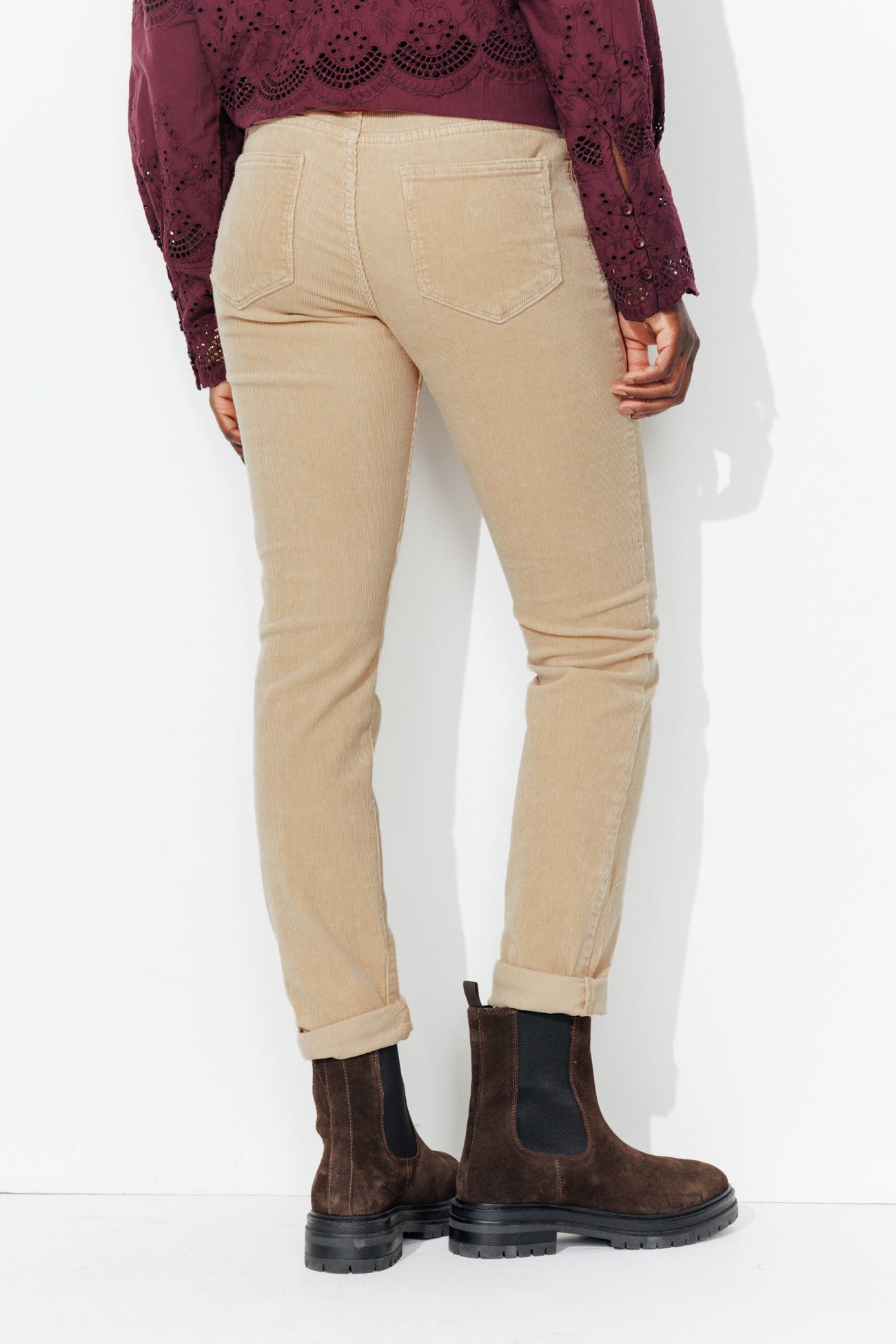 Pantaloni LUCIEN in velluto