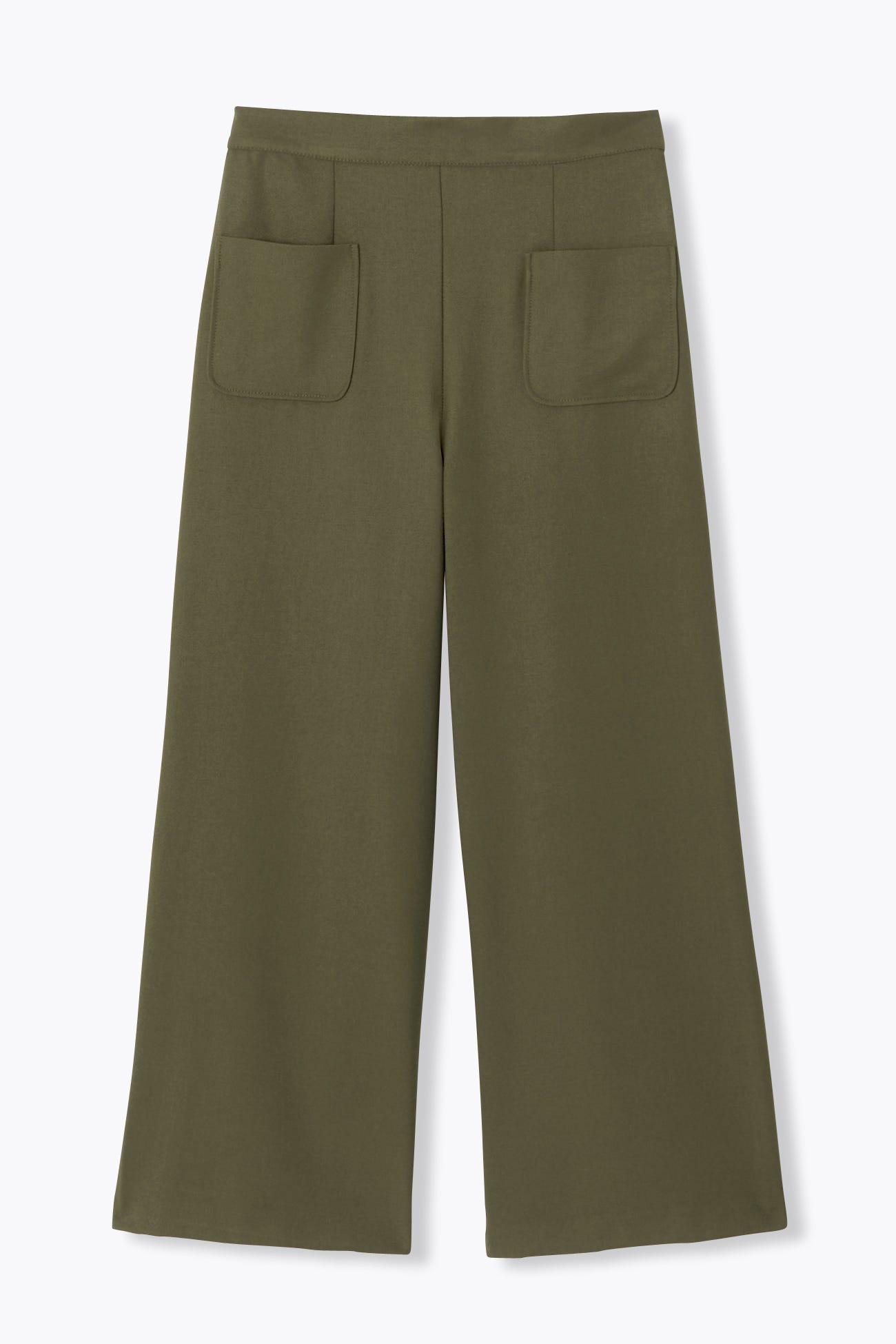 Pantalon large et court Femme