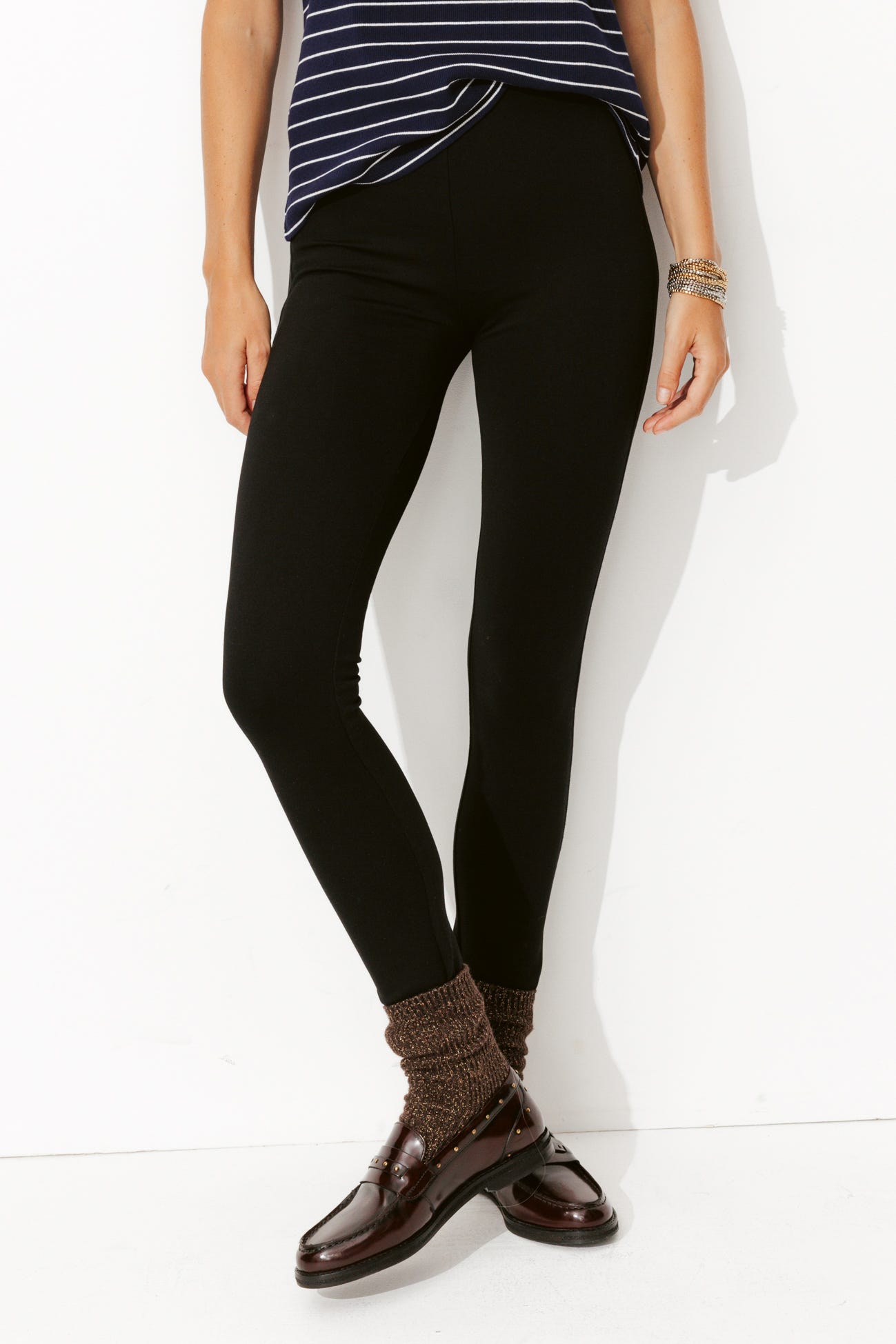 Leggings d'hiver unis Femme