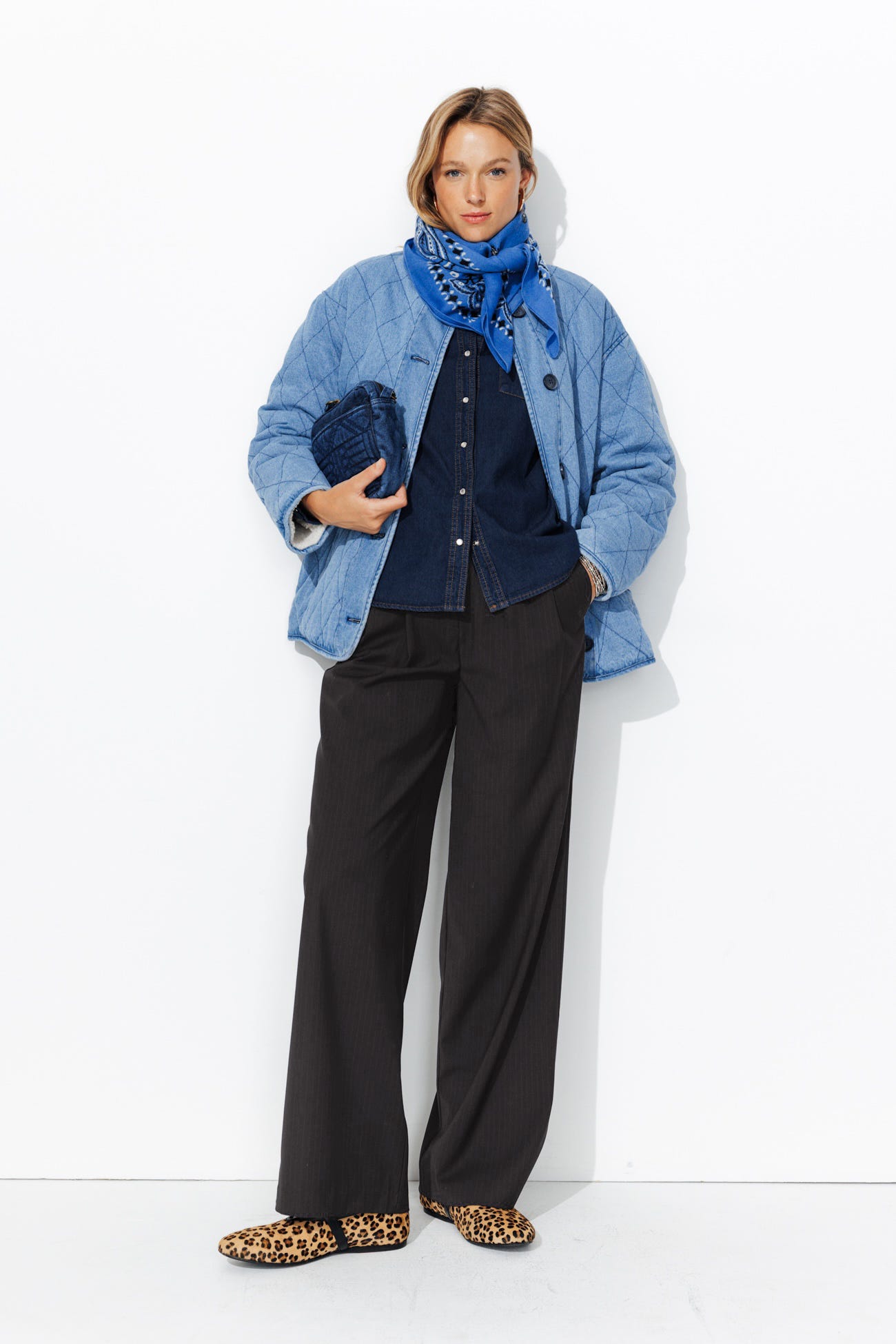 BILLY Pantalon large Femme