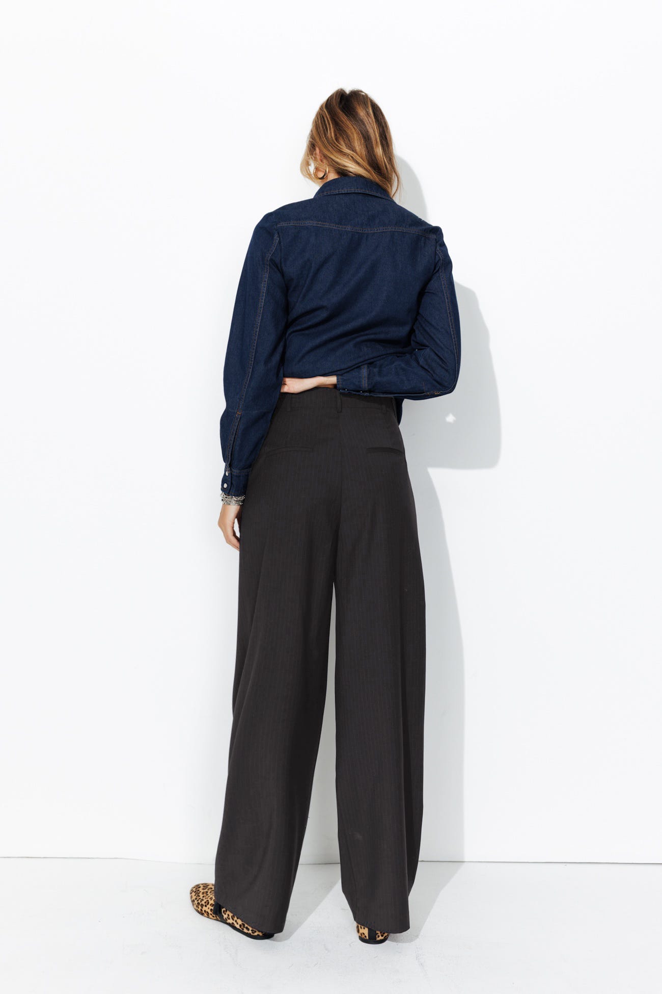 BILLY Pantalon large Femme