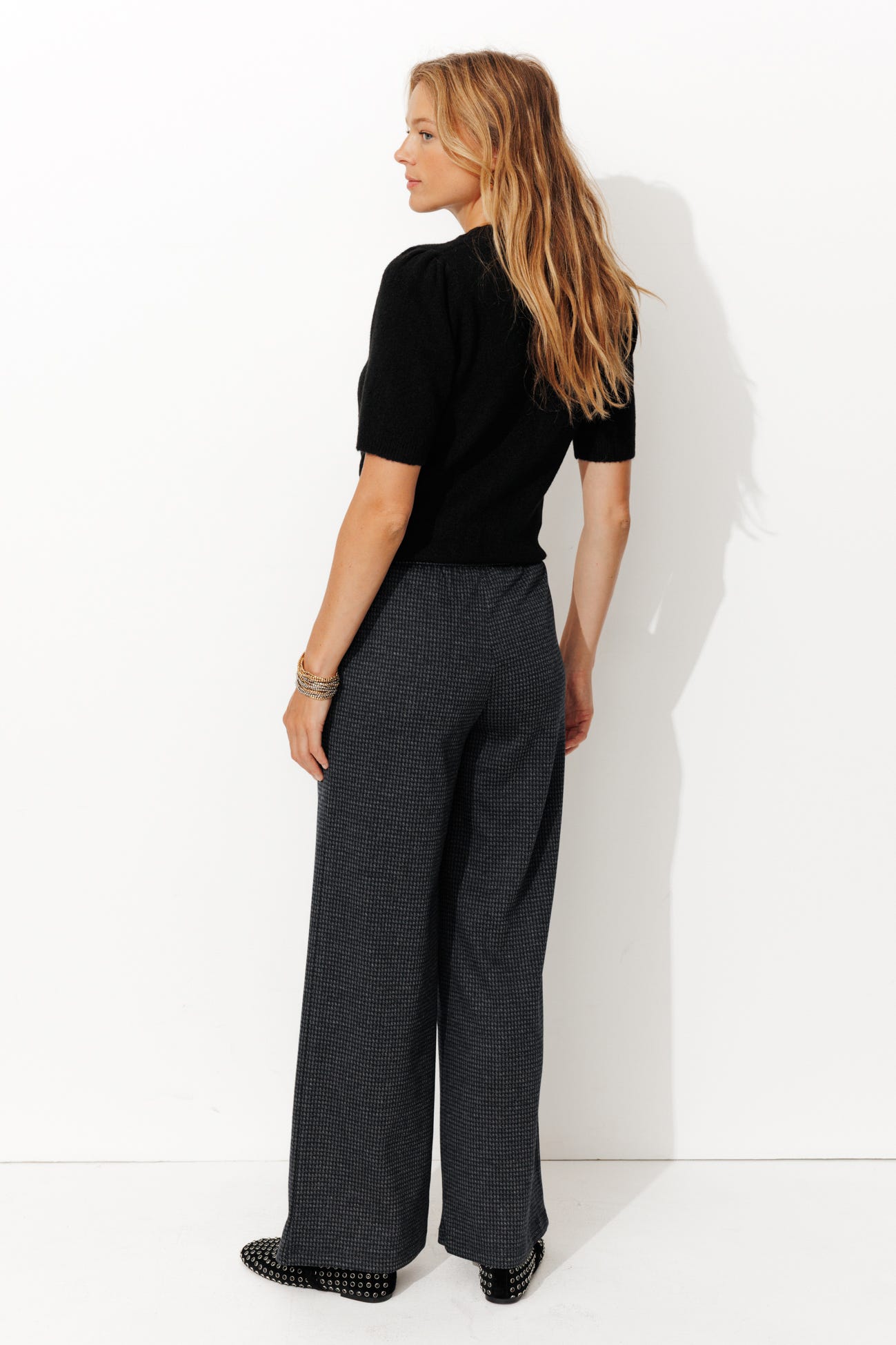Pantalon à carreaux Femme