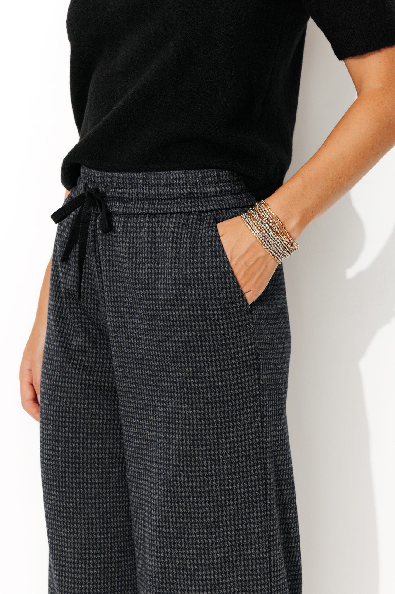 Pantalon à carreaux Femme