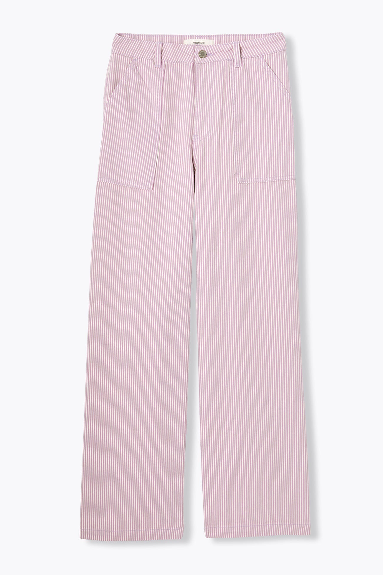 Pantalon charpentier rayé