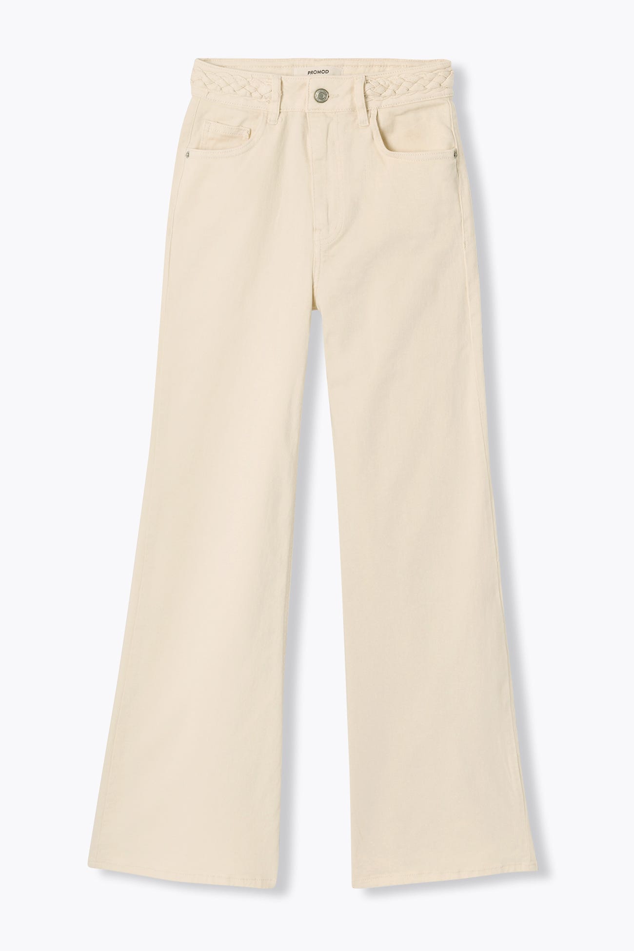 Pantalon flare taille haute