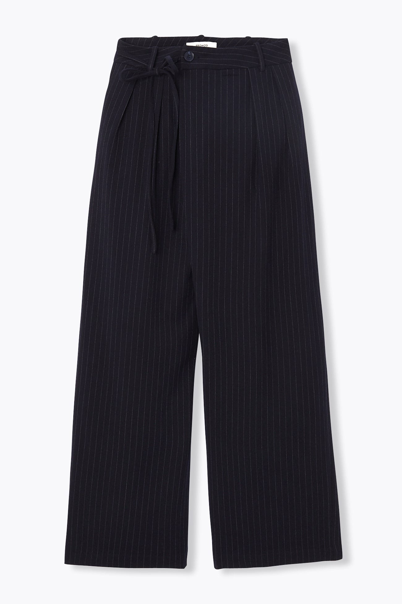 Pantalon très large rayé Femme