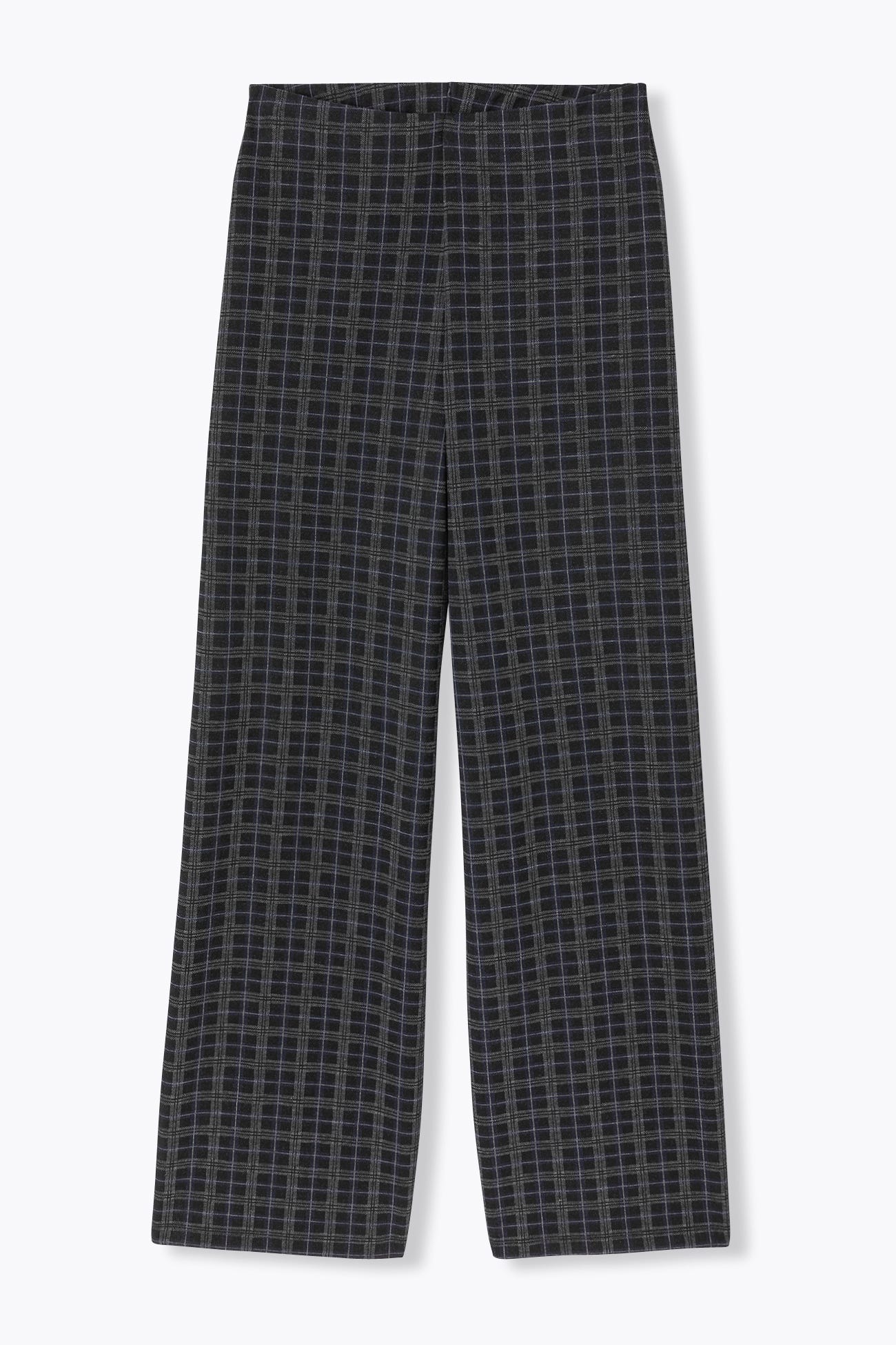 Pantalon à carreaux en milano