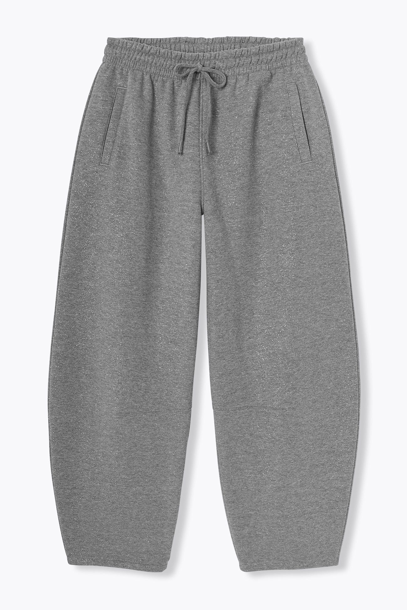 Jogging en molleton pailleté