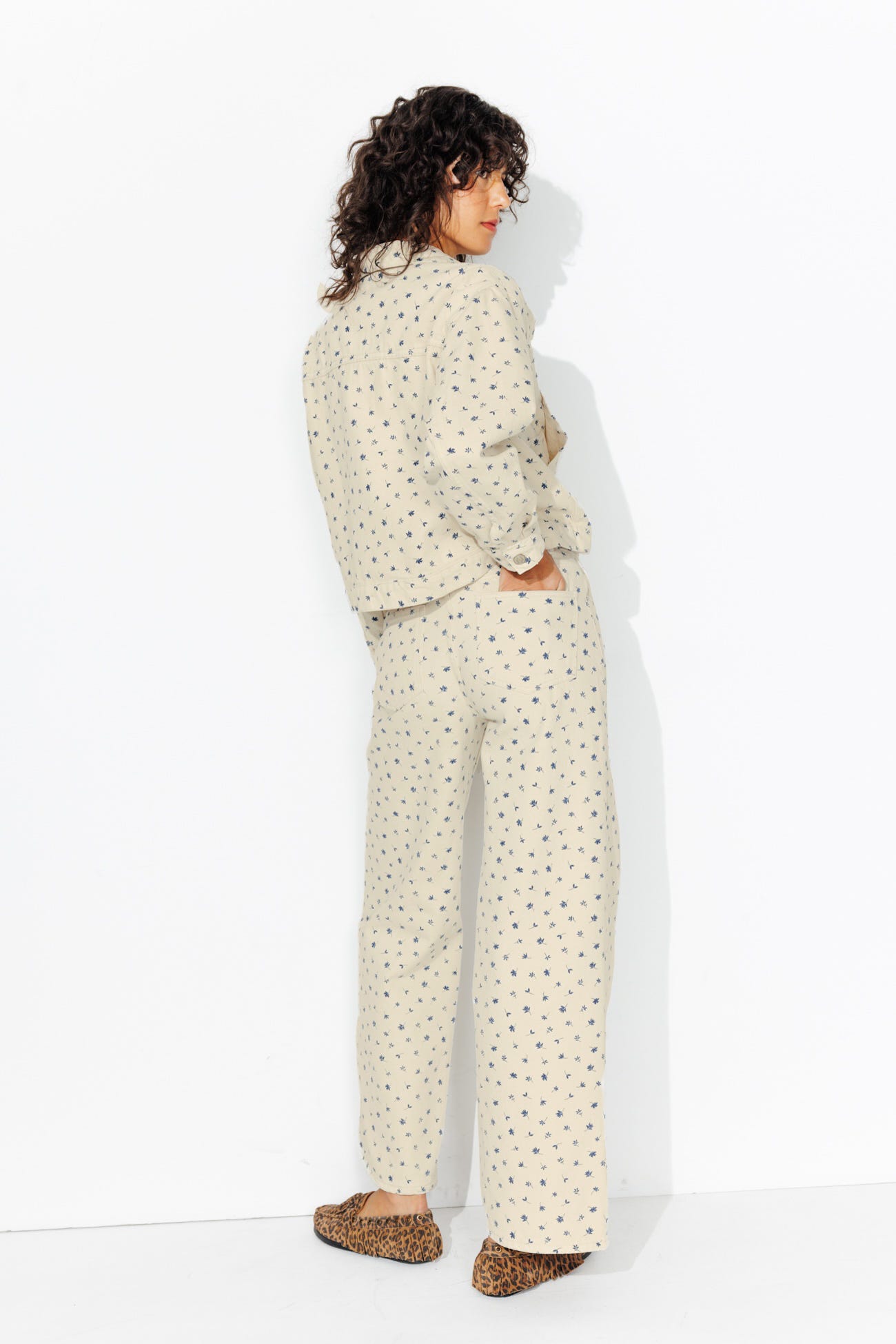 Pantalón de flores
