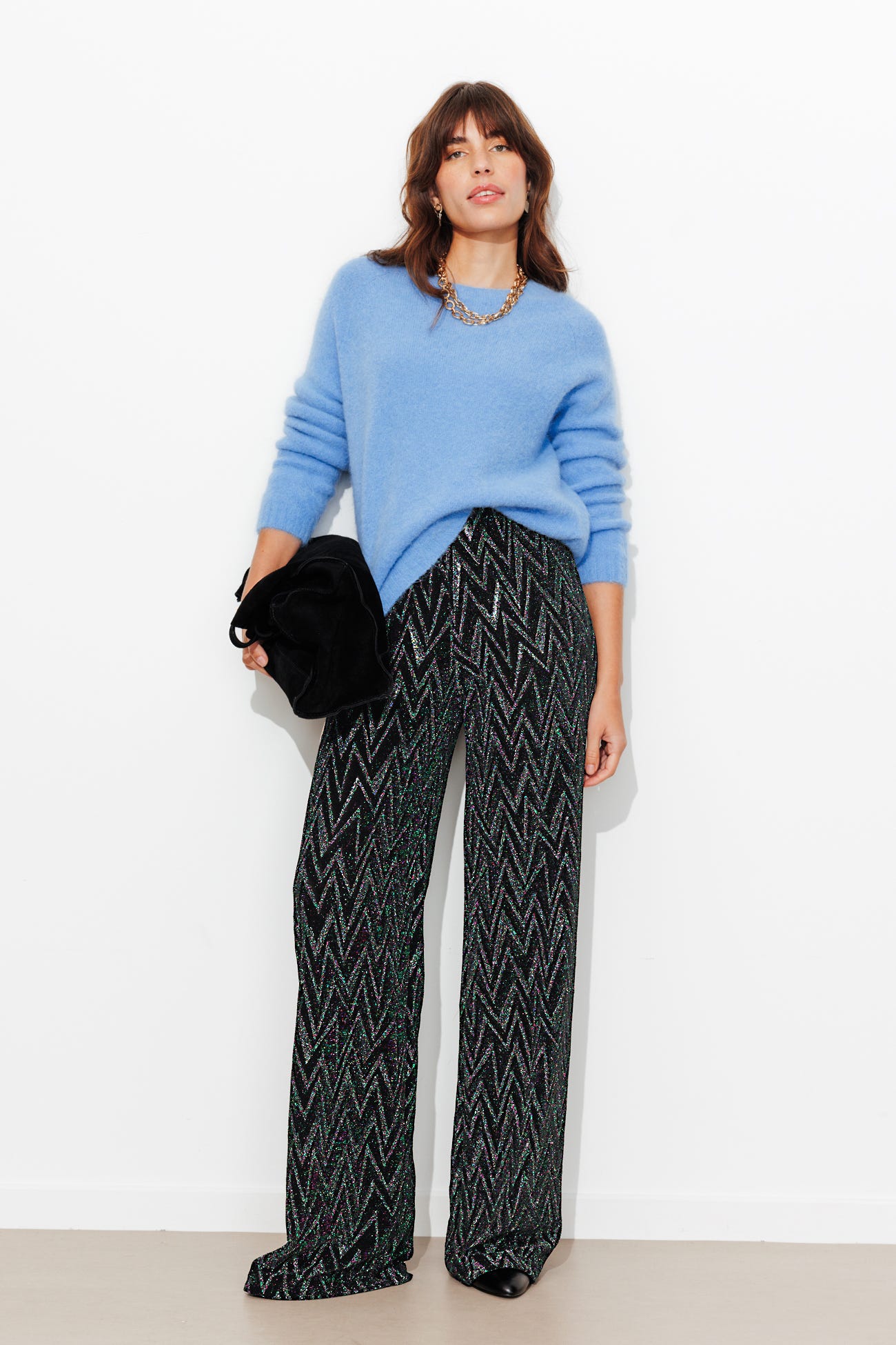 Pantalón con brillo