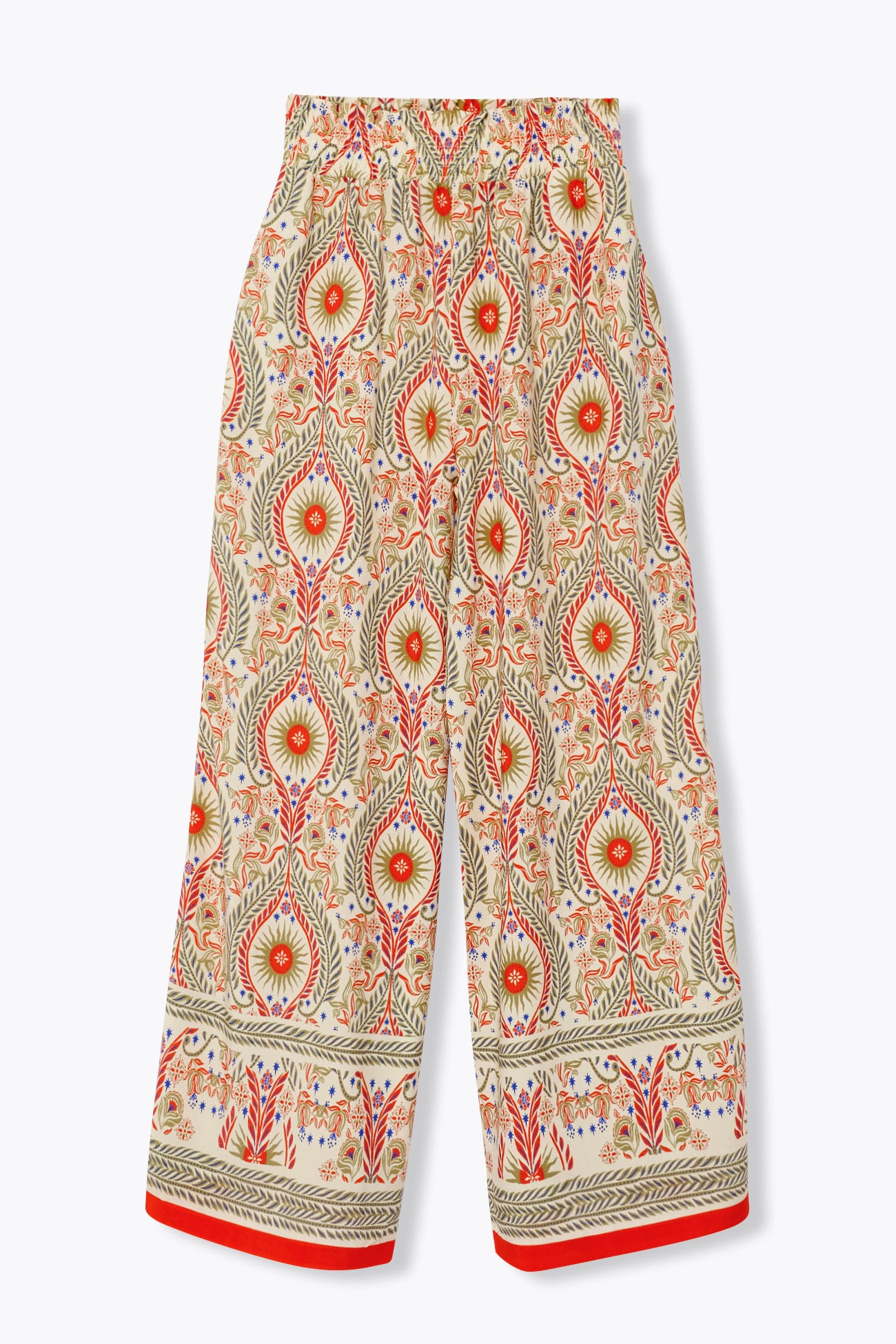 Pantalón ancho estampado