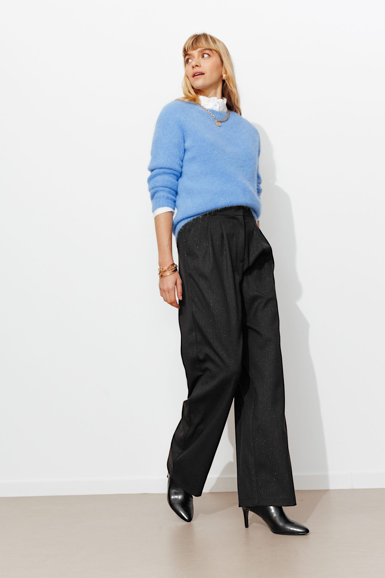 BILLY Spodnie w paski